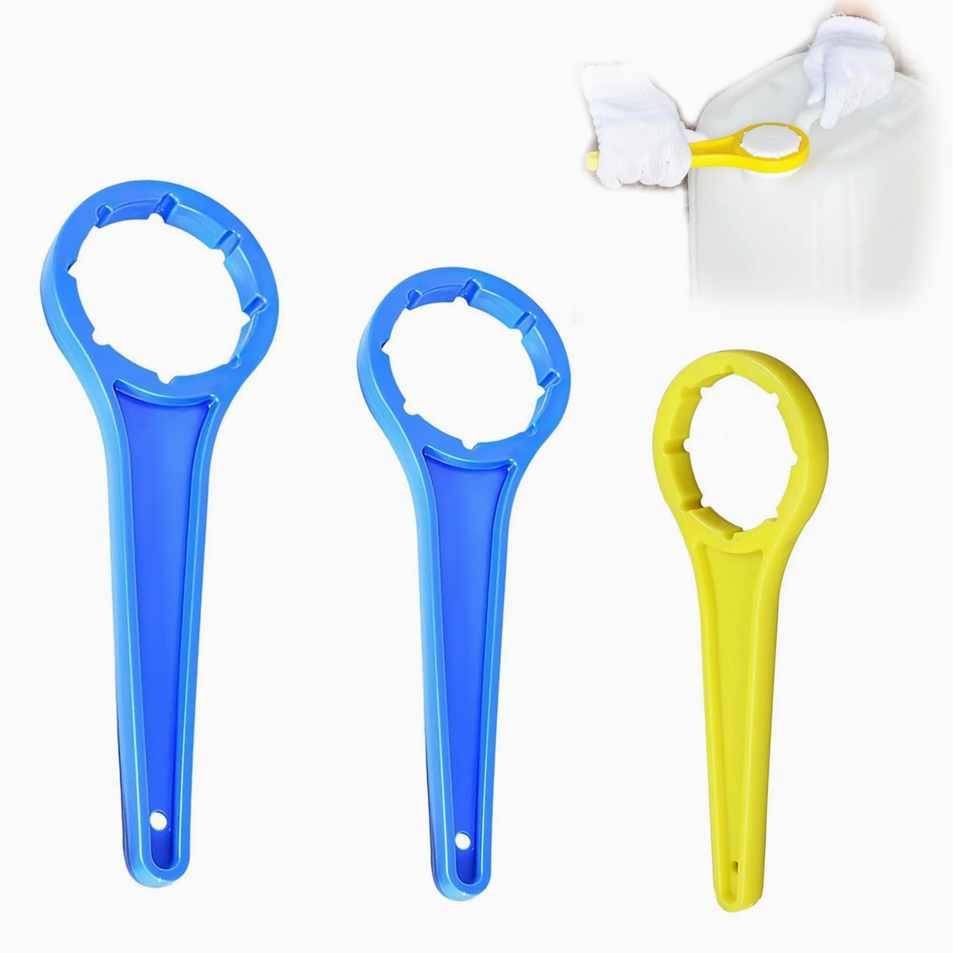 Llave de Bidón Hezhou DIN 41/51/61 Doble Cara 5/10/20/25/30 L Simple y Práctica