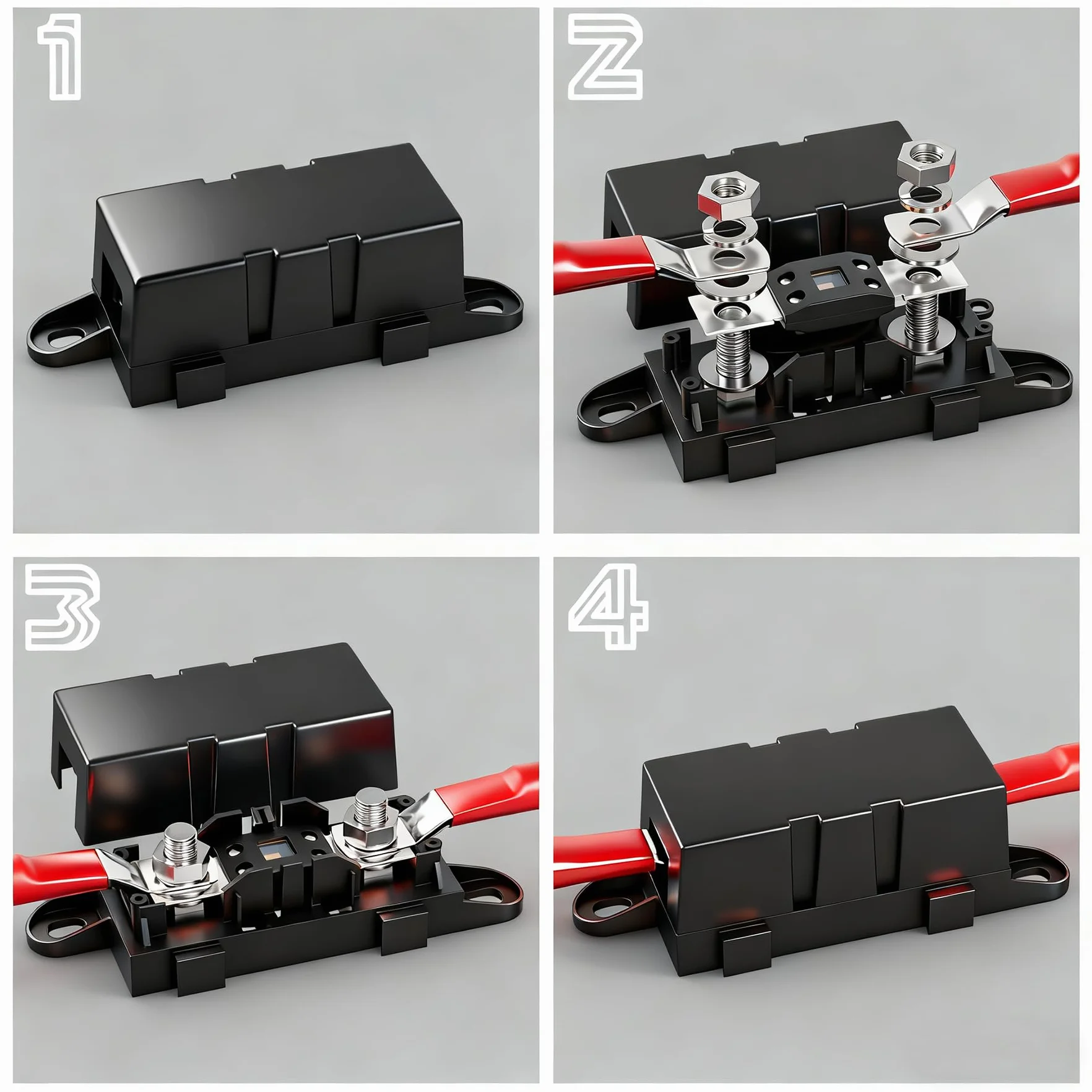MEGA/AMG Fusible 32V 40A de alta corriente para automóviles