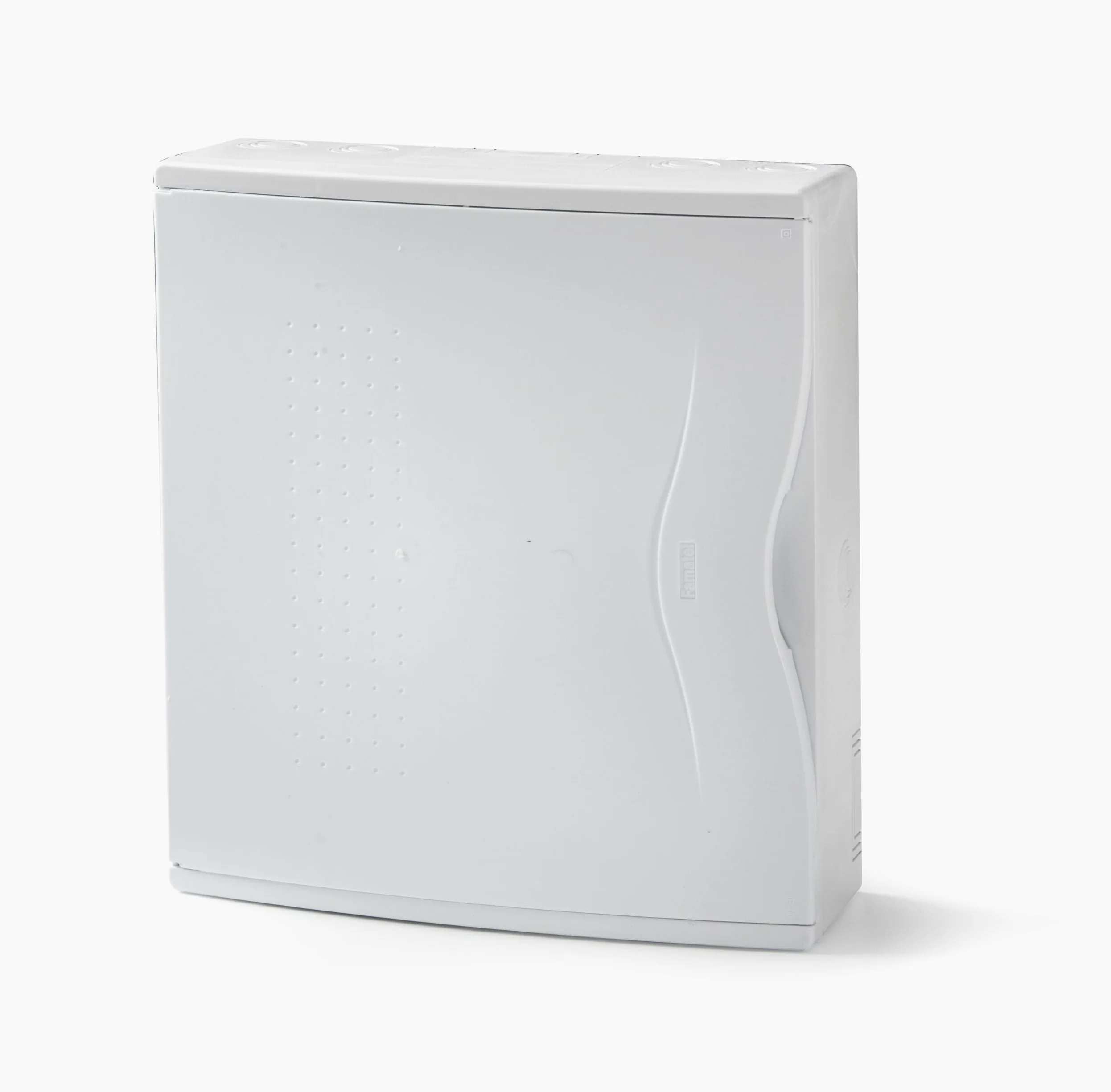 FAMATEL – Armario Nuova Superficie | IP40 | 24 Elementos | 351 x 305 x 112 mm | Puerta Opaca | Gris, Blanco