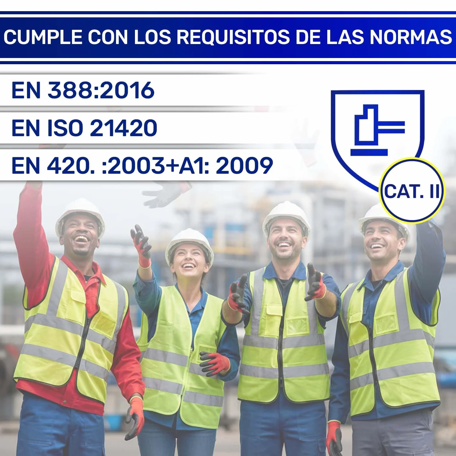 MONTERAL 24 Pares Guantes de Trabajo Talla 9 L Protección Cat II Recubiertos de Látex Anti-Slip - Guantes Trabajo Hombre y Mujer Pueden Usarse para Obra Taller Mecanico Jardineria Montaje