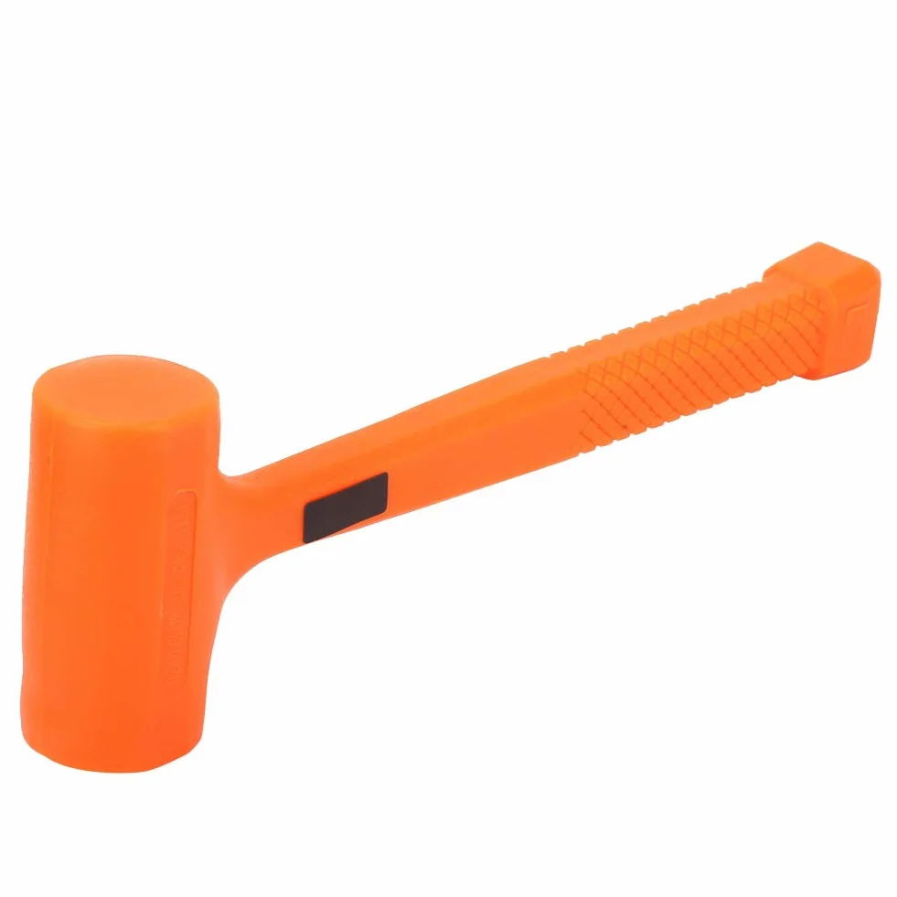 Martillo De Goma De Pvc De Cara Blanda,Mazo De Goma Práctico,Adecuado Para Petroquímicos, Minas De Carbón,A Prueba De Ácidos, Álcali, Sin Chispas(1LB)