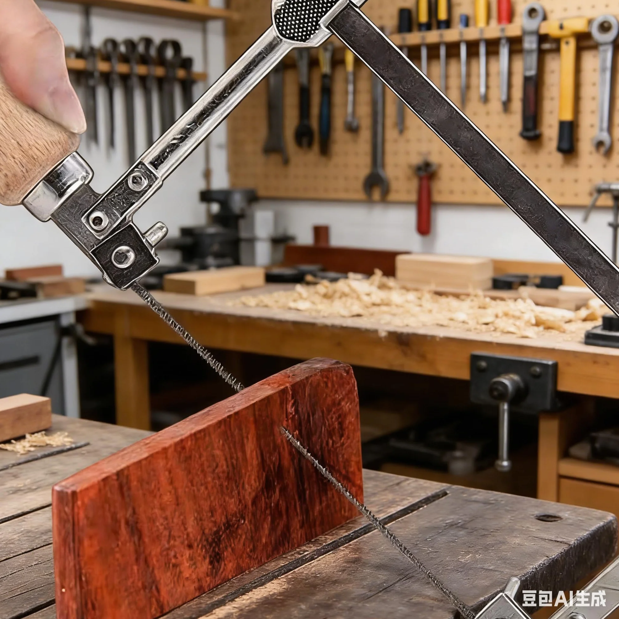 Juweliersäge Metallsäge Bogensäge verstellbare Laubsäge mit 12 Laubsägeblätter für Holz Glas Metall