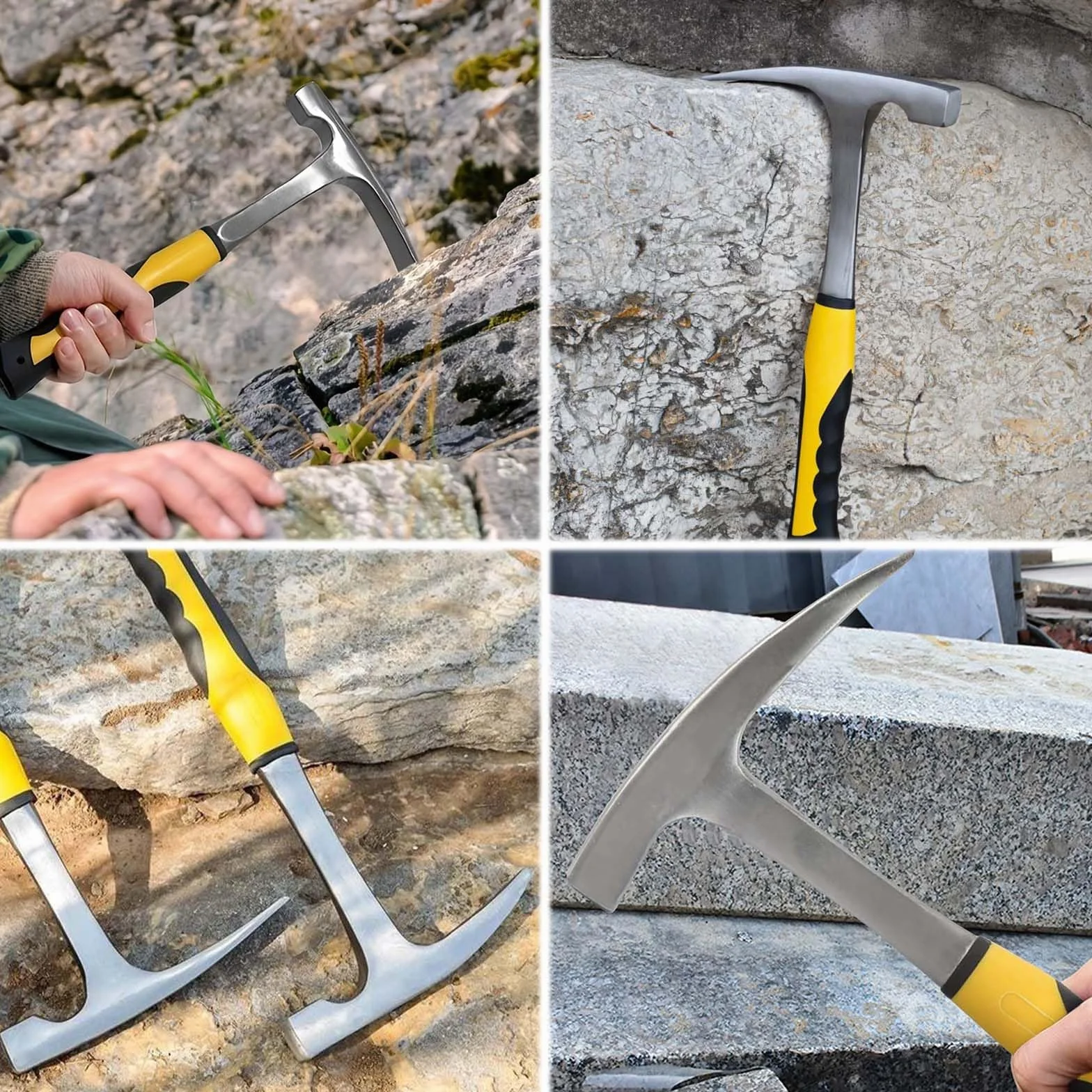 Martillogeológico, Martilloparaladrillos, Martillodeexploracióngeológica, Martillodecincelgeológico, herramientas geológicas, suministros mineros, herramientas de exploración