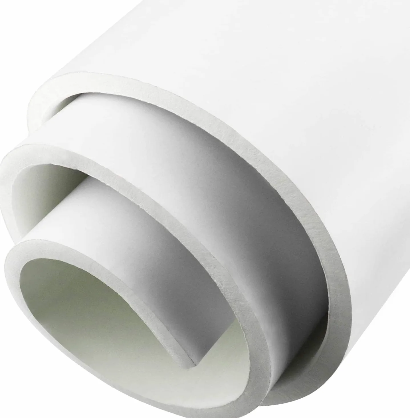 Storystore Rollo de espuma autoadhesiva de caucho celular, autoadhesivo, 300 mm (ancho) x12 mm (diámetro) x3 m (largo), fácil de cortar, placa de goma celular DIY (blanco)