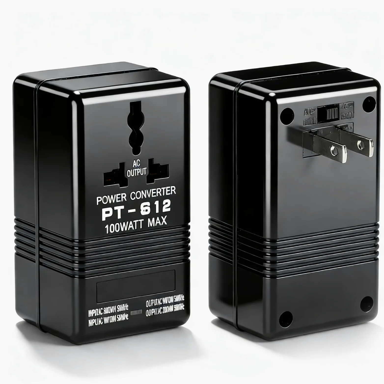 Transformador Convertidor De Voltaje,110v/120v A 220v/240v Transformador Step Up/Down Adaptador De Viaje, Adaptador Convertidor De Corriente De Viaje Para Que Menos 50w Aparatos Eléctricos