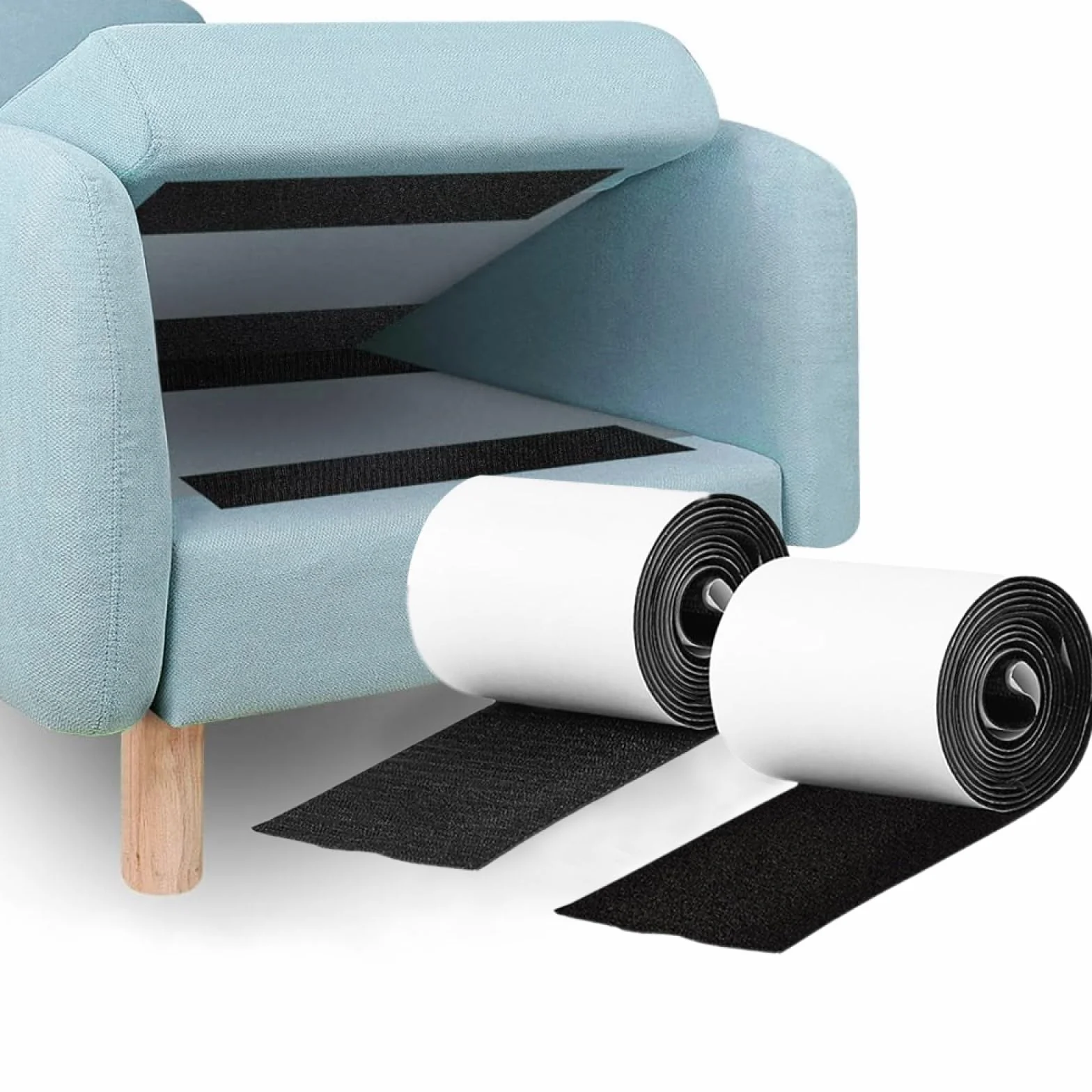 10 cm x 3 m, cinta de resistente, autoadhesiva, extrafuerte, ancha, para tela, sofá, cojín, cierre de, cinta de para coser, alfombrilla de, topper, aplicaciones para casa