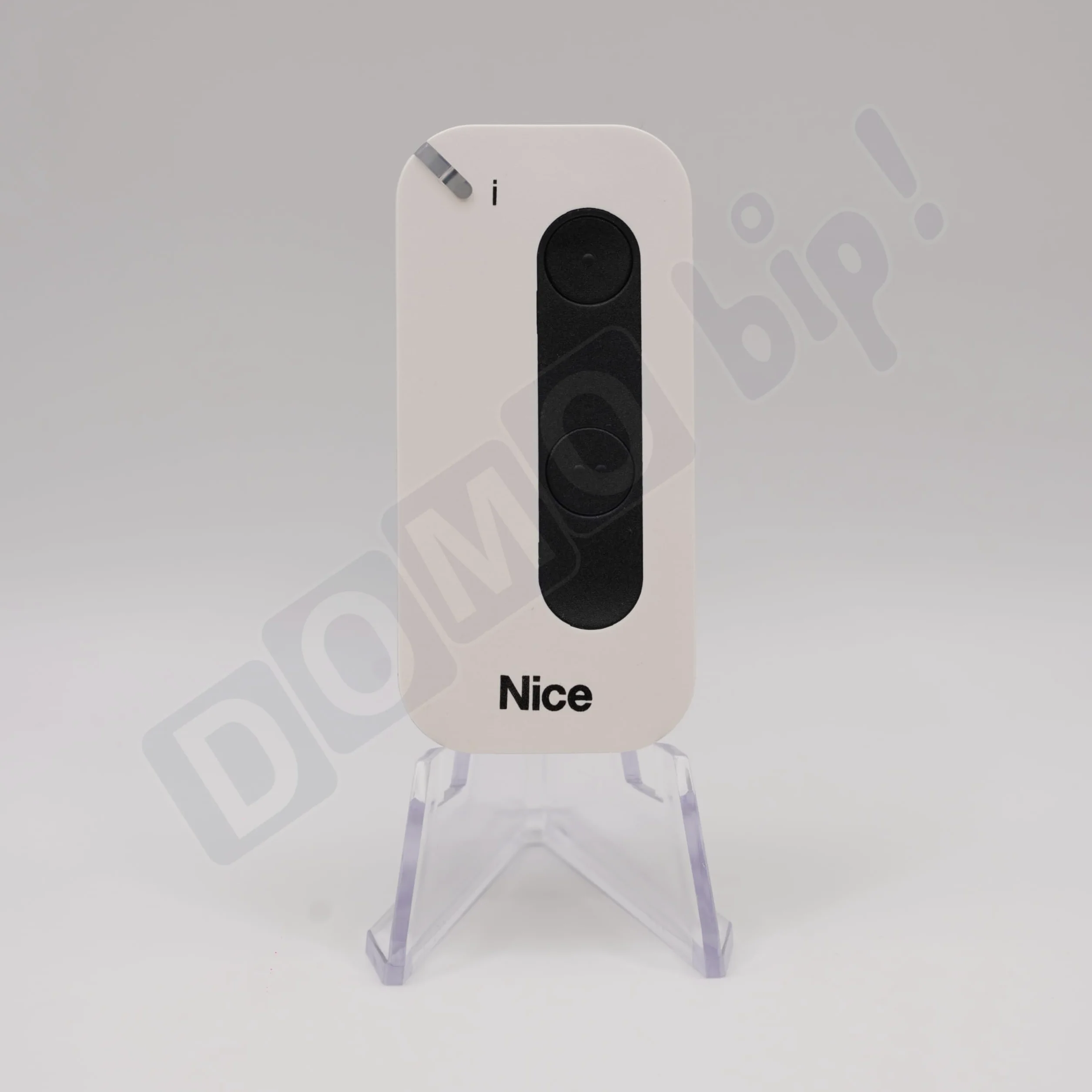 Nice MyGO2BD - Mando a distancia para puertas y puertas de garaje - 2 canales - IP30 - Frecuencia: 433,92 MHz - Codificación: Bidireccional BD & O-Code - Compatible con receptores OXIBD, OXI, OX2,