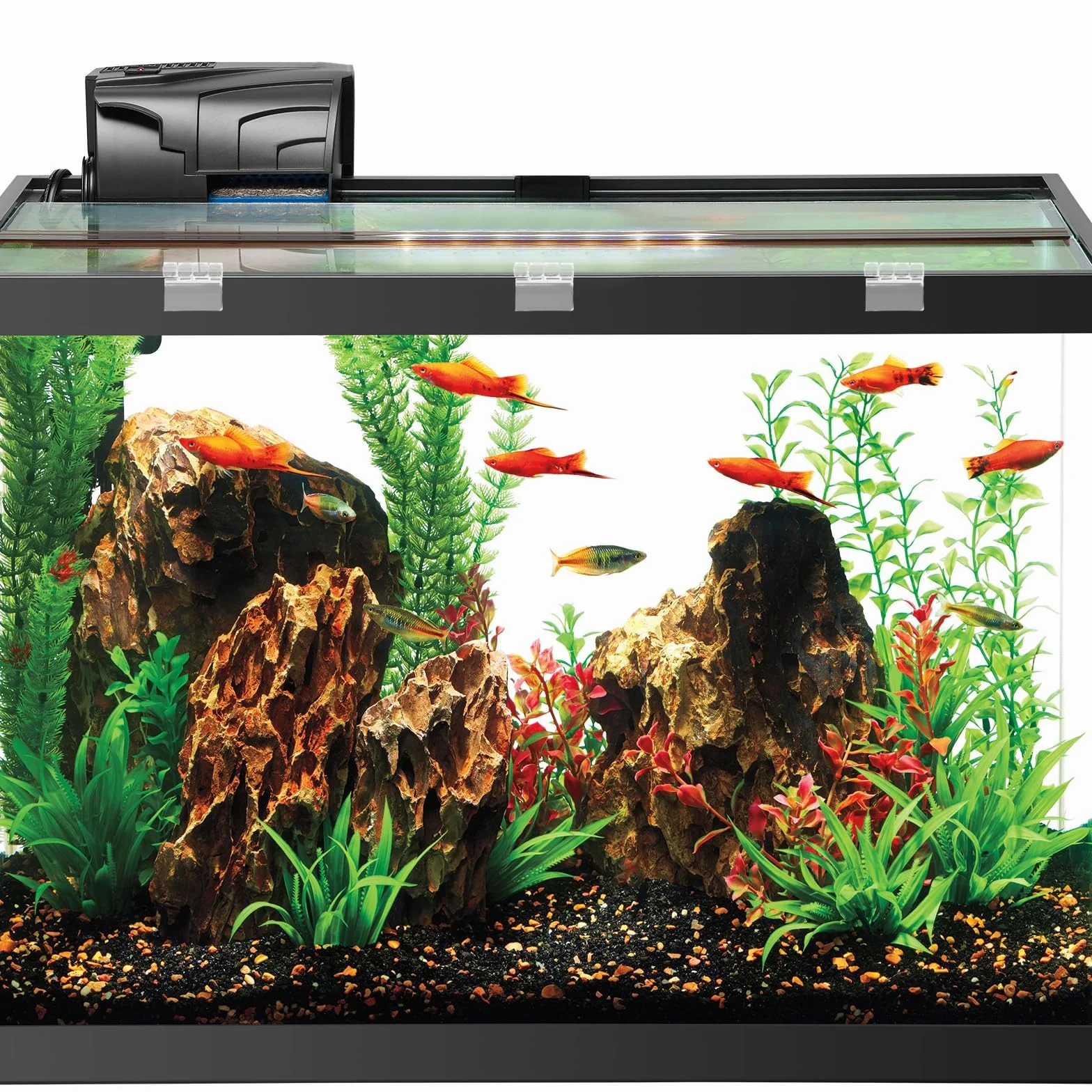 Bisagras de plástico transparente autoadhesivas, bisagra de piano continua, bisagra plegable para muebles y acuario