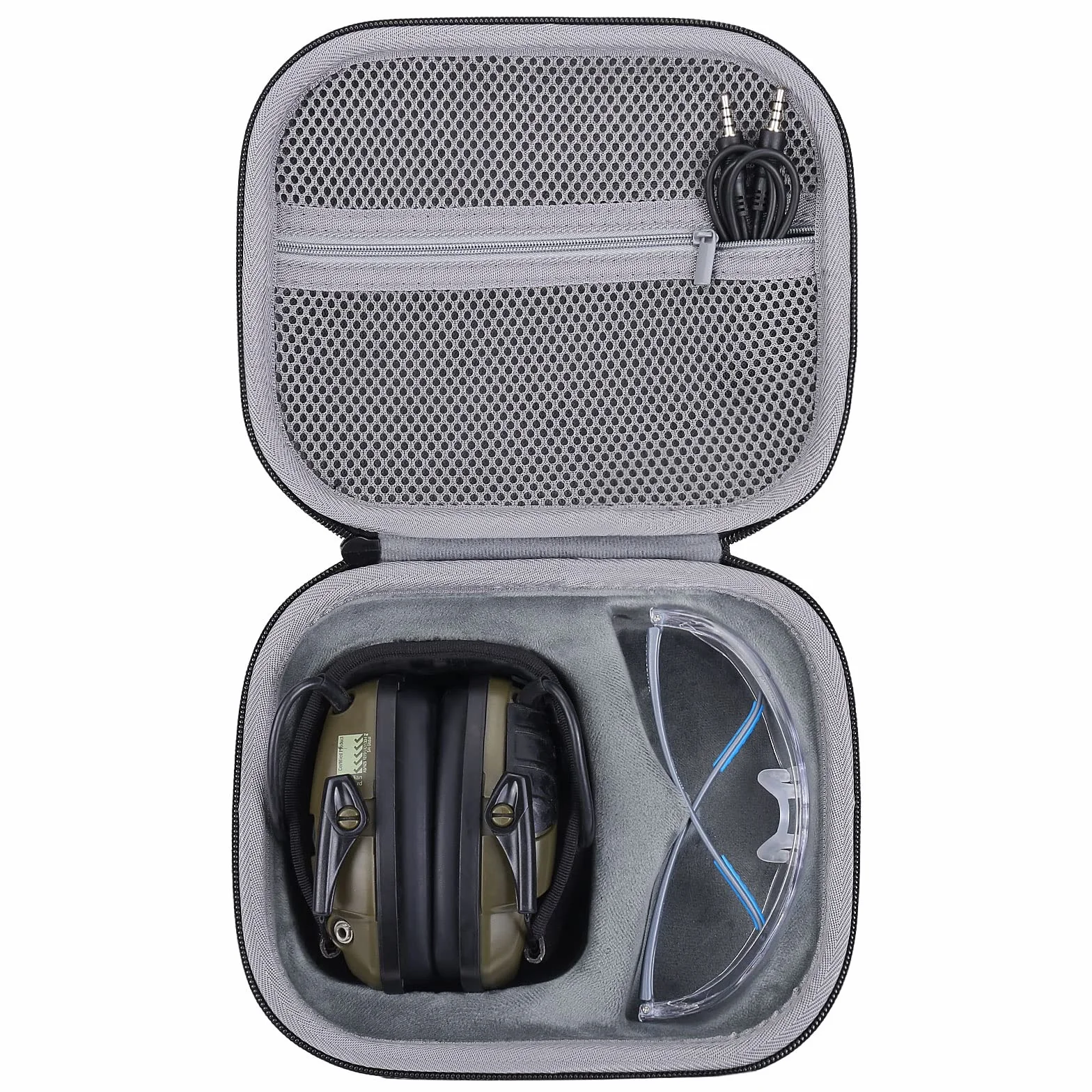 Duro Viajar Caso Cubrir para Honeywell 1013530 Howard Leight Impact Sport orejeras de protección auditiva por co2CREA