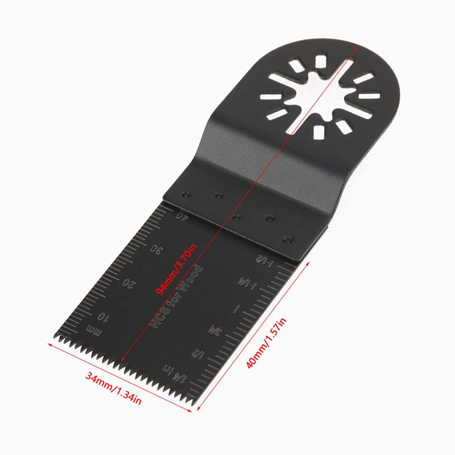 Sageblätter 20 Piezas Hojas de Sierra Oscilantes Multiherramienta, 34 mm, para Herramientas de Corte Fino