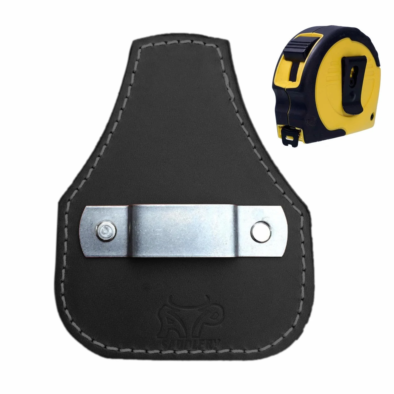 Soporte para Cinta Métrica | Porta Cinta Métrica para Cinturón | Funda para Herramientas De Cuero | Soporte para Cinta Métrica | para Trabajadores Y Aficionados Al Bricolaje