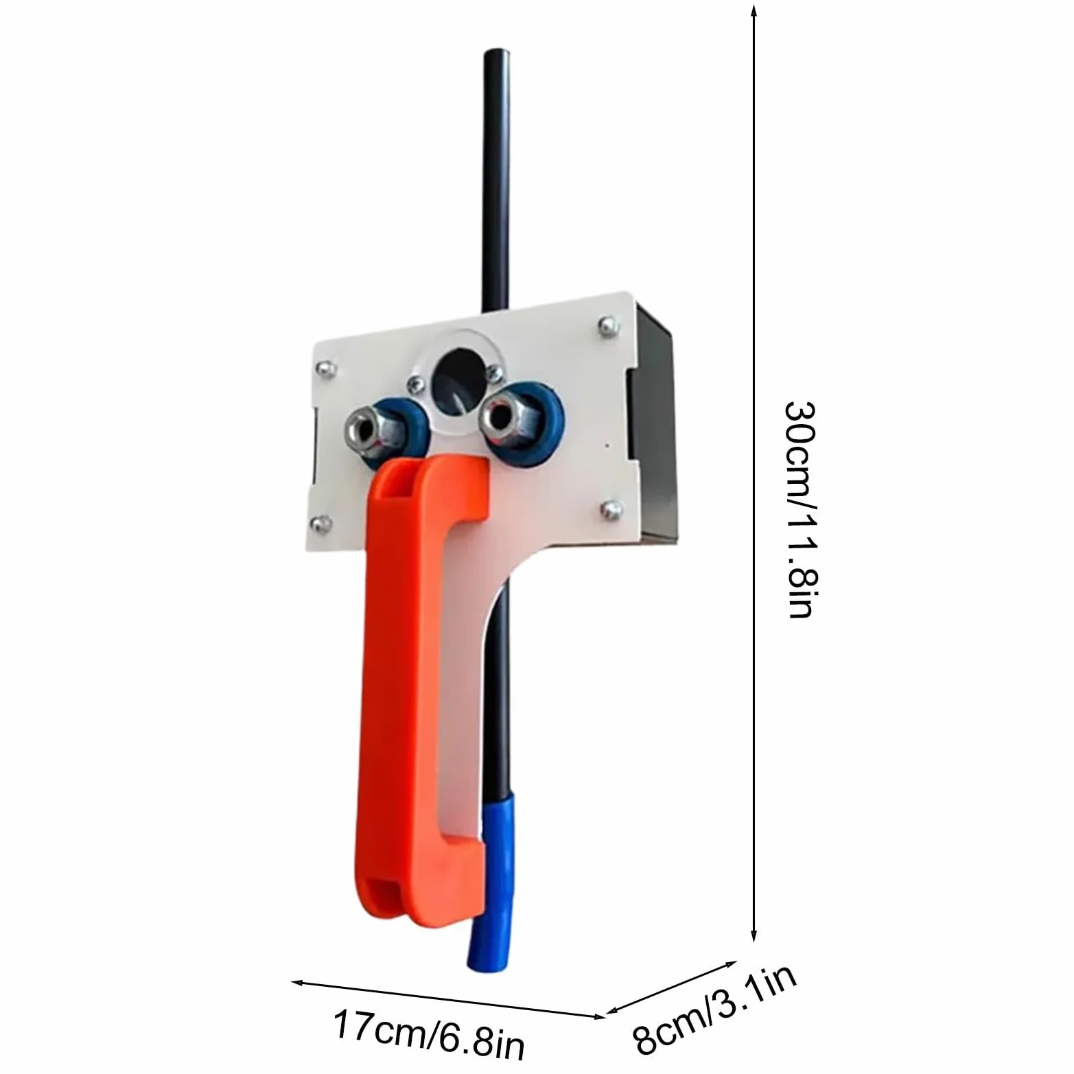Tirahilos - Herramientas eléctricas manuales para uso pesado | Tirahilo para cables eléctricos de 8 mm, para espacios estrechos en tuberías, paredes, enterrados, centros de datos, exteriores