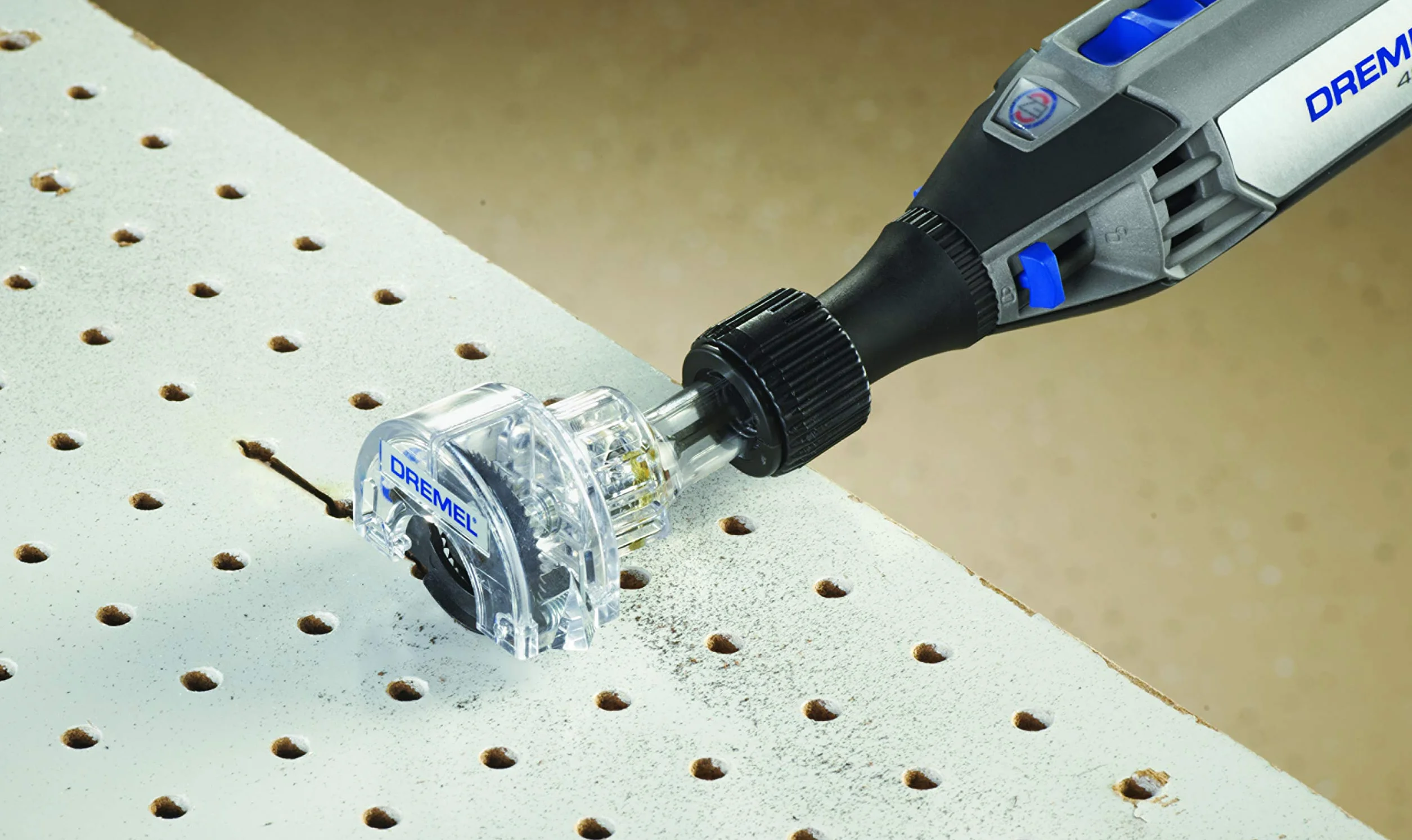 Dremel Minisierra Circular, Complemento Herramienta Rotativa para Cortes Finos y Rectos en Madera, Profundidad de Trabajo 6.4 mm, Multicolor