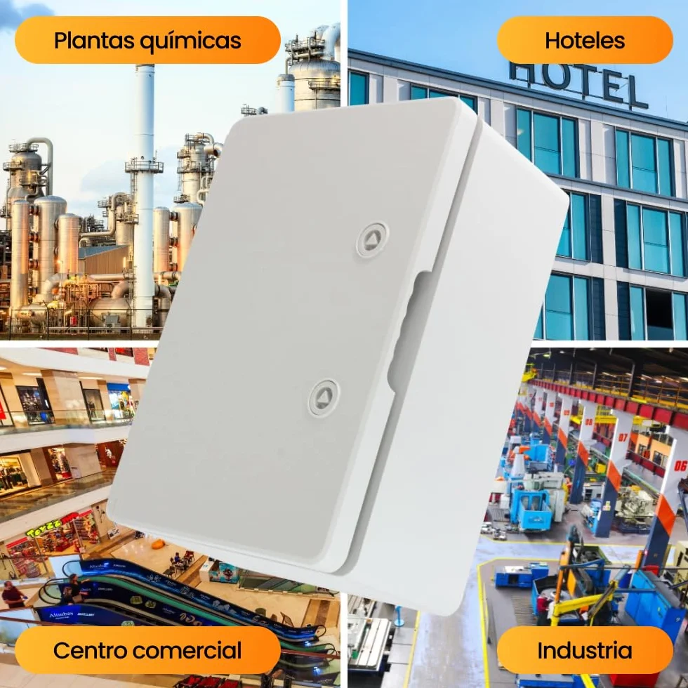 Armario de Distribución para Pared con Placa de Montaje Galvanizada, Caja Industrial de Control Vacía de Plástico ABS con Puerta Protección IP65, tamaño 200x300x130