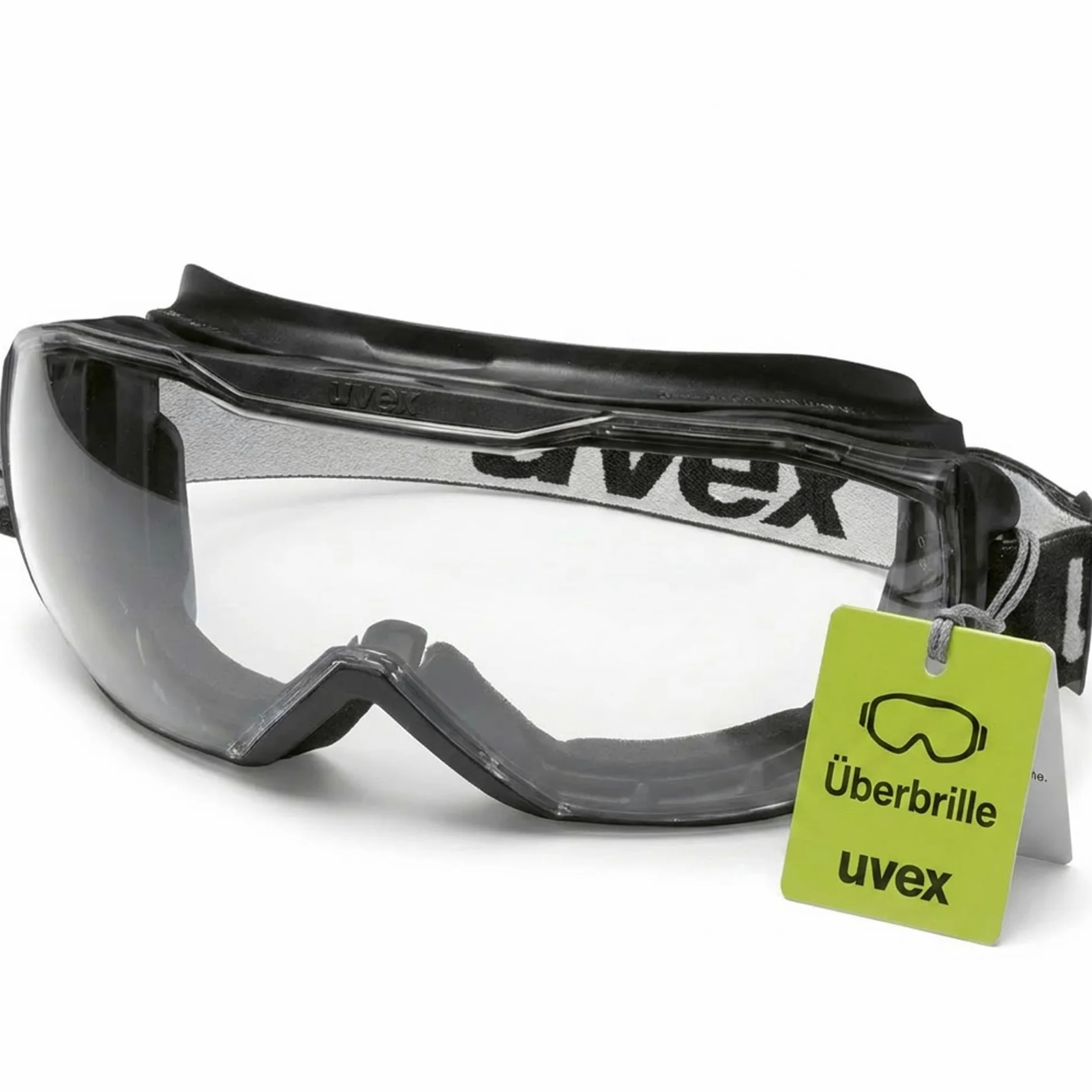 Gafas megasónicas Uvex para gente que usa gafas, sin niebla y resistentes a los arañazos