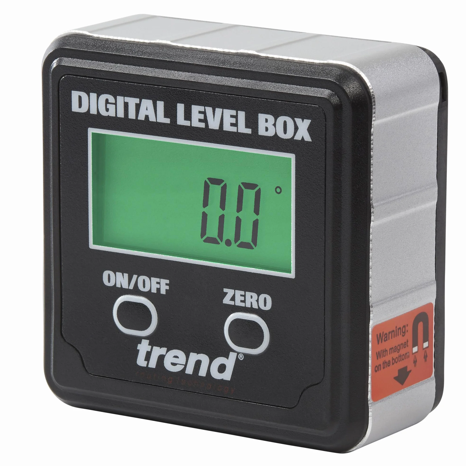 Trend Caja de niveles digitales: Buscador magnético de ángulos, base magnética para uso de manos libres, DLB