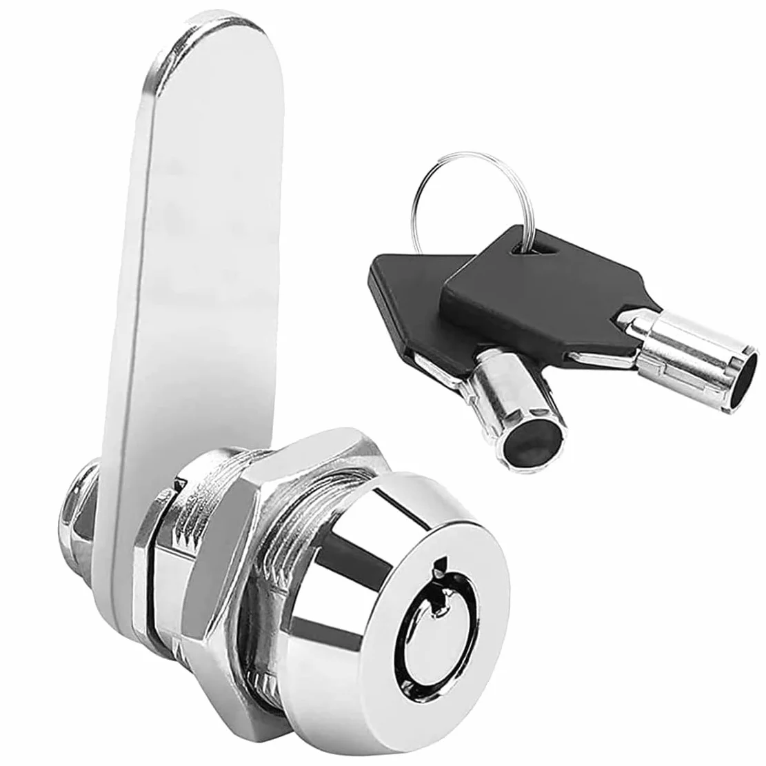 Cerradura tubular de rosca 20 mm cilindro para buzón armario llaves iguales