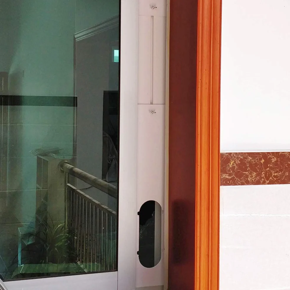 Kit de Ventana de CA Portátil, Kit de Ventilación de Aire Acondicionado Portátil, para Manguera de Escape de Aire Acondicionado, Ajustable (A)