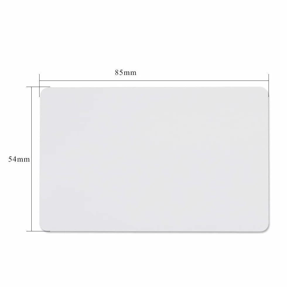 HERNAS Tarjeta Inteligente UID reescribible de 100 Uds., Tarjetas RFID Mi-Fare 1K S50, Tarjeta de Puerta de Tarjeta en Blanco de 13,56 MHz para Control de Acceso, Sector de Bloque 0, ISO 14443 A