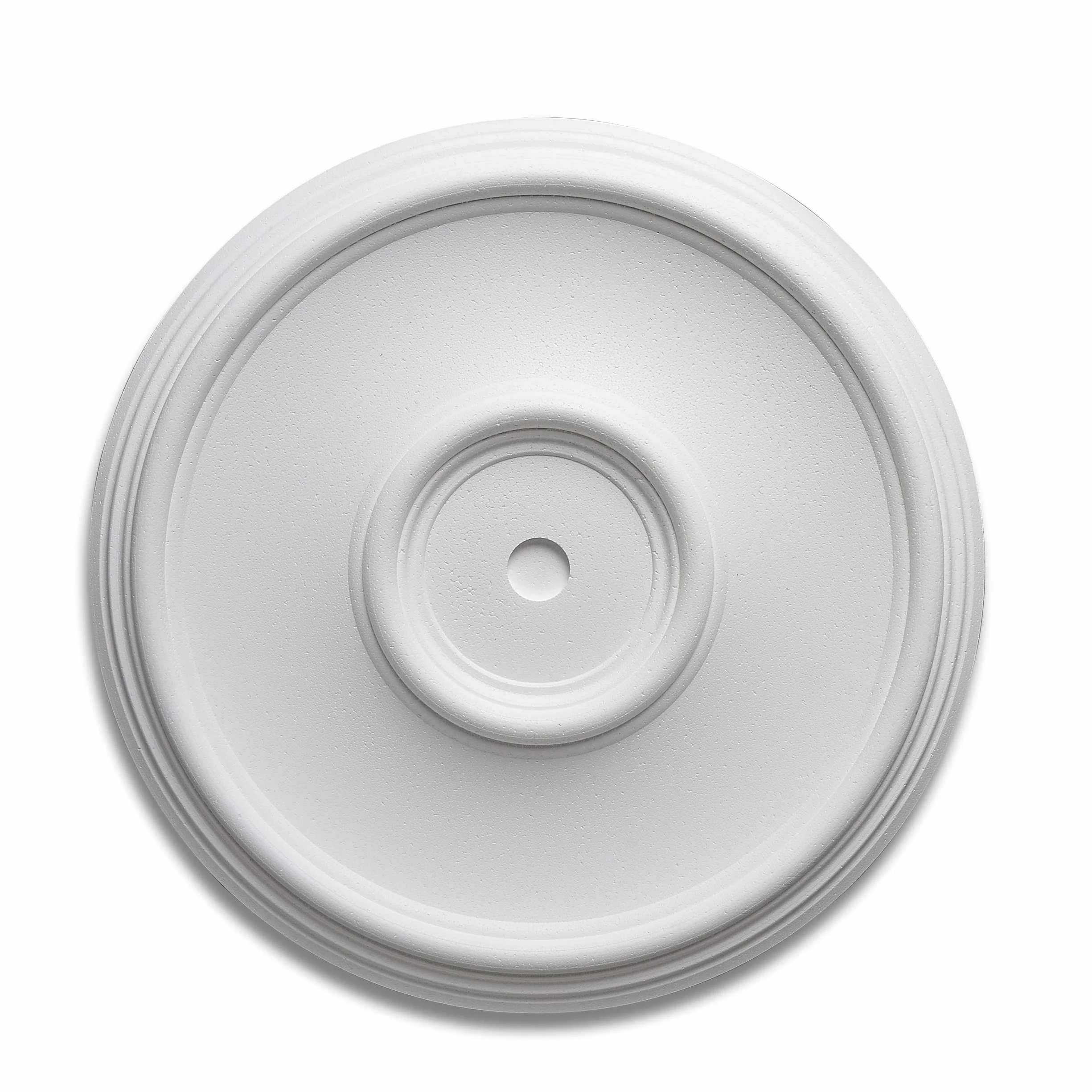 Decosa roseta Elsa – R-5 – Rosetón de poliestireno – individualisierbare – Manta, color blanco, 1 unidades de 35 cm de diámetro