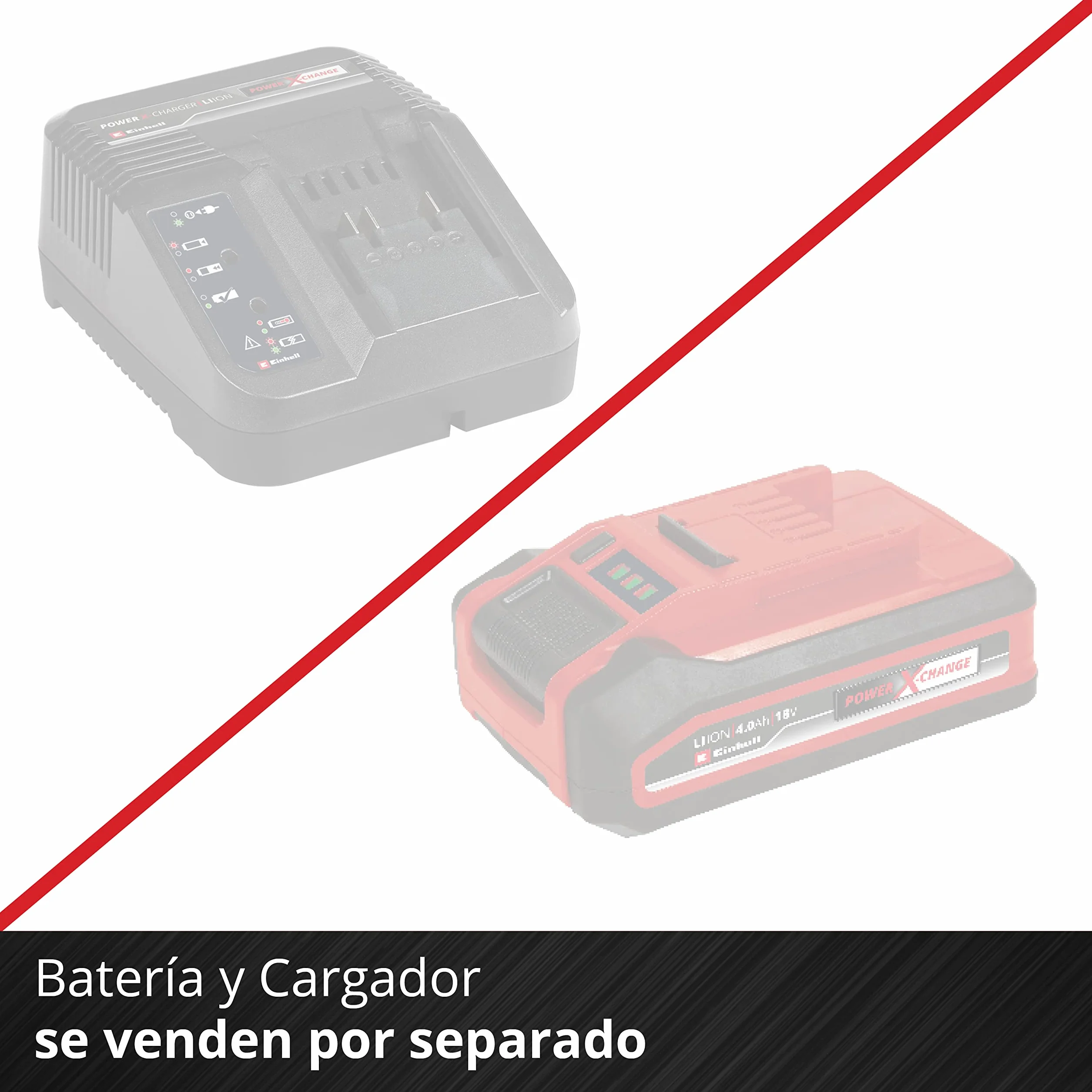 Einhell cortador universal con batería TE-UC 18/6 Li-Solo Power X-Change (18 V, tijeras universales para materiales hasta 6 mm, luz LED, indicador de línea de corte, sin batería)