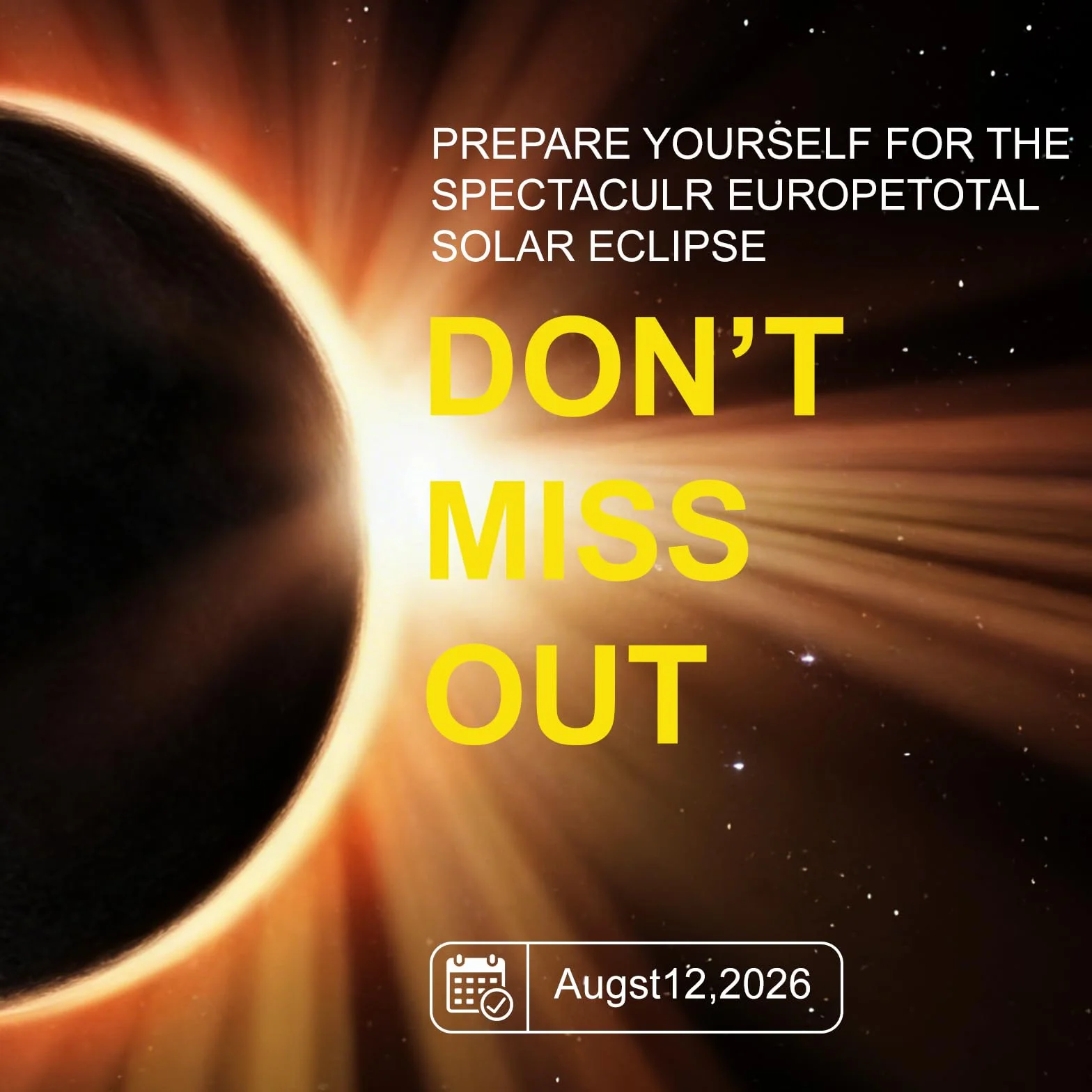 Efekol Gafas Eclipse Solar Homologadas 12 Pack CE EN ISO 12312-2 Observación Segura del Sol
