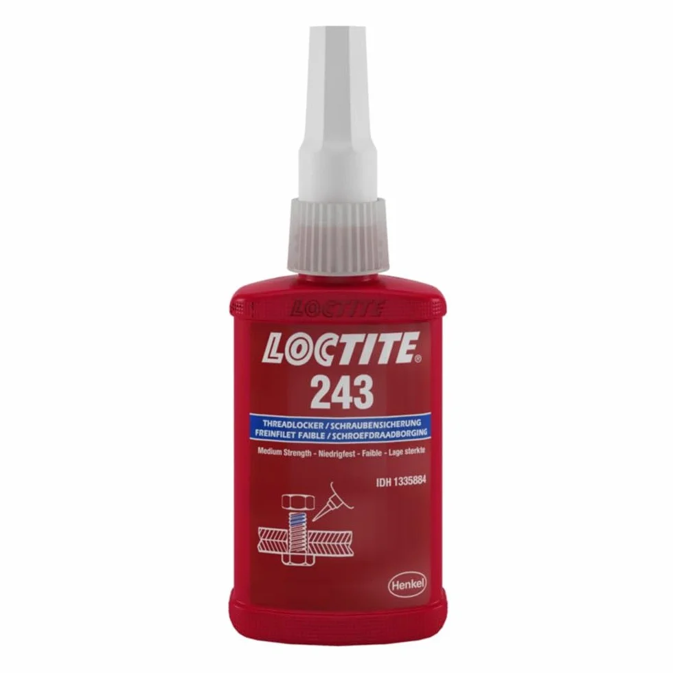 Henkel - Loctite 243 Bc 24Ml Fijador Resistencia Media Piezas Aceitadas
