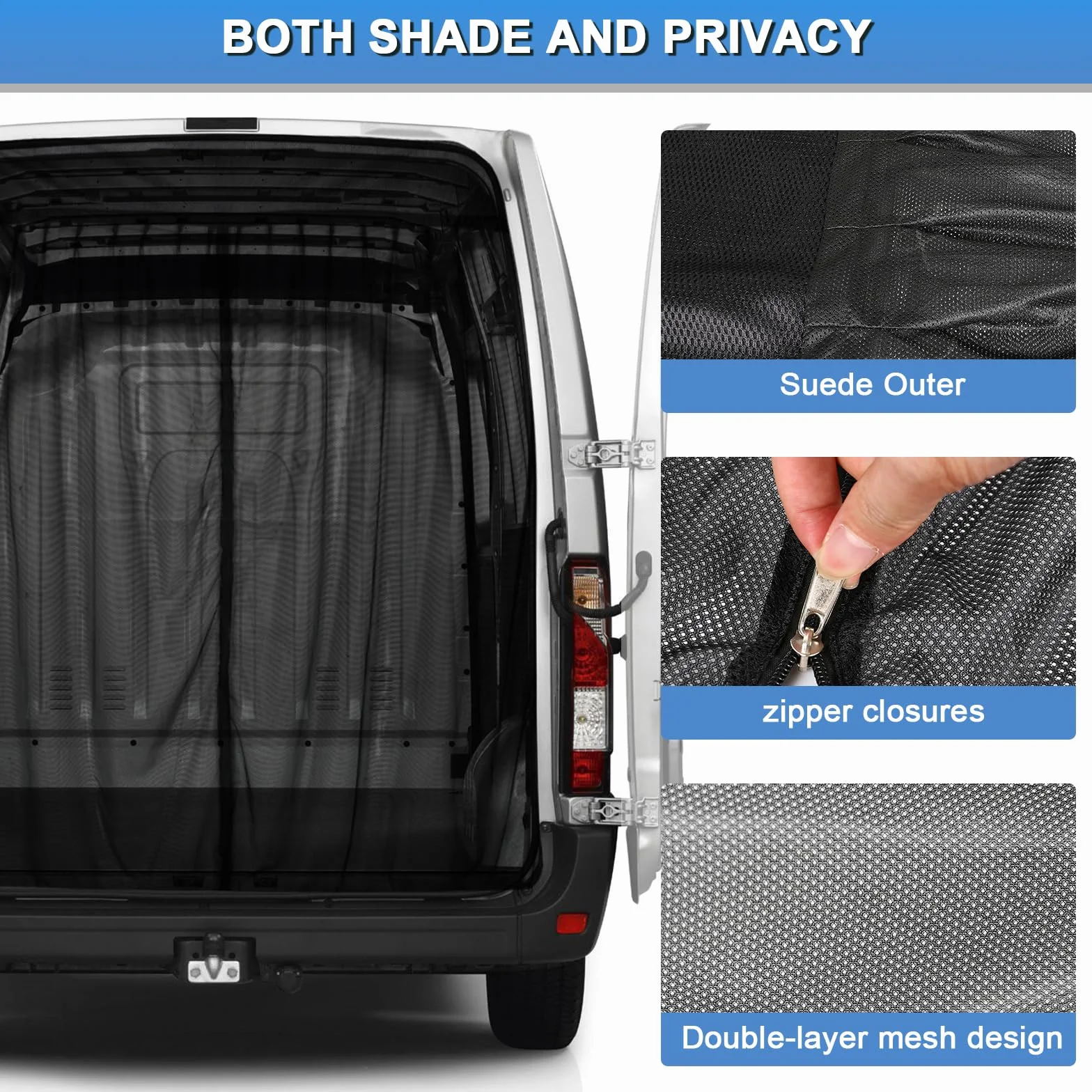 Mosquitera Magnética Personalizada para VW T6 Puerta Trasera