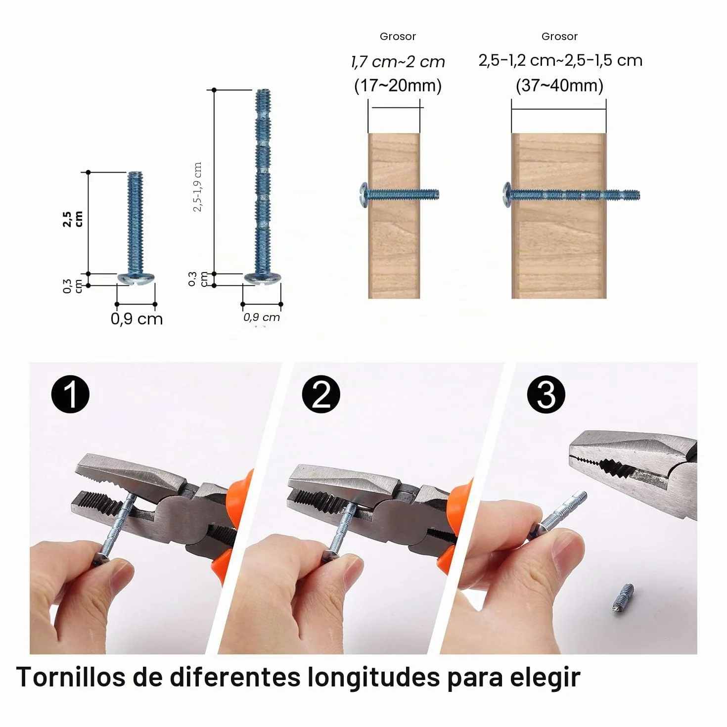 Amerdeco 10 Piezas Tiradores de Cocina 224mm Negro Para Armarios y Cajones - Manillas de Acero Inoxidable Para Muebles y Puertas