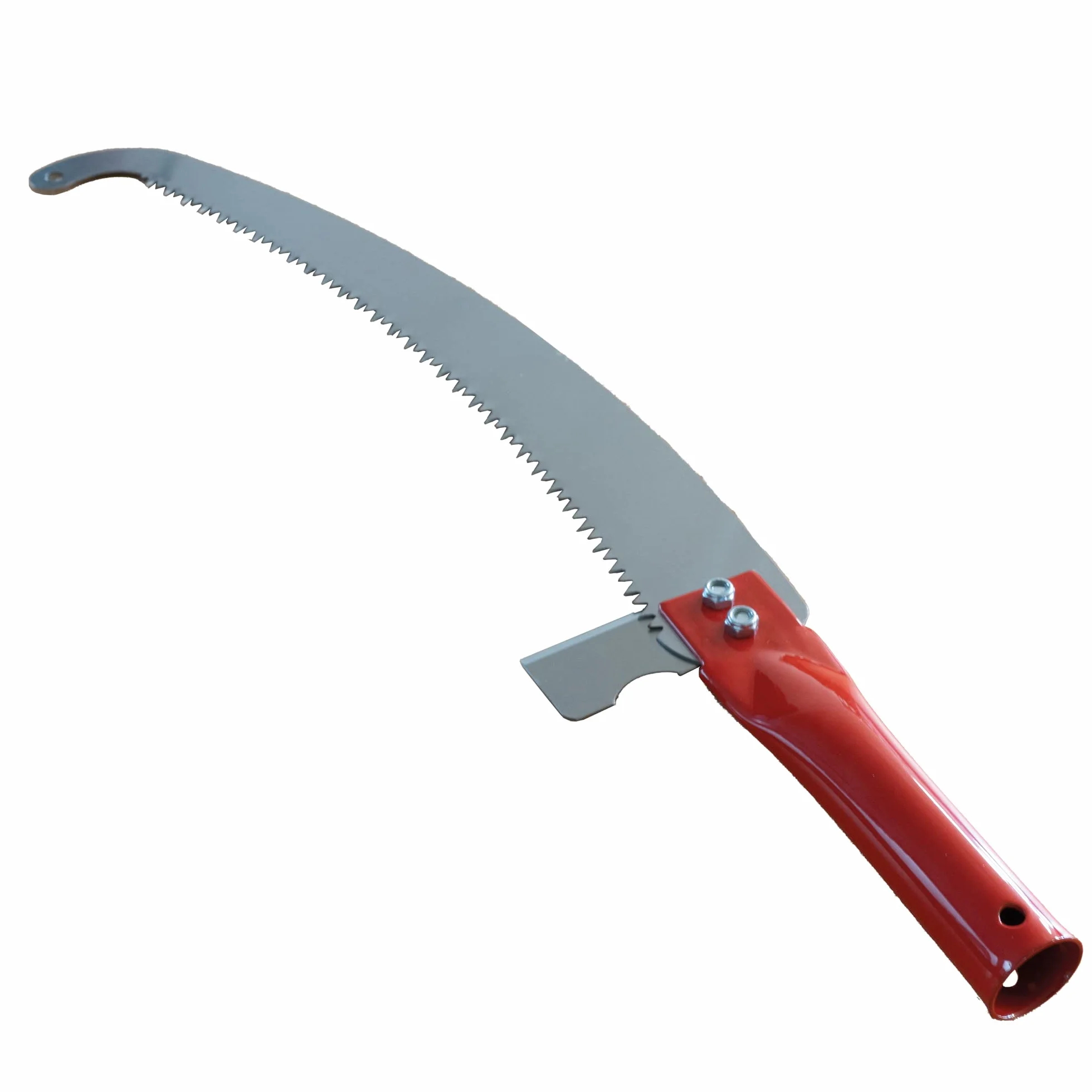 Amig Serrucho de Poda en Altura 410 mm Acero Mango Tubular para Pértigas Ø25 mm Sierra de Mano Cortar Ramas Troncos Altos