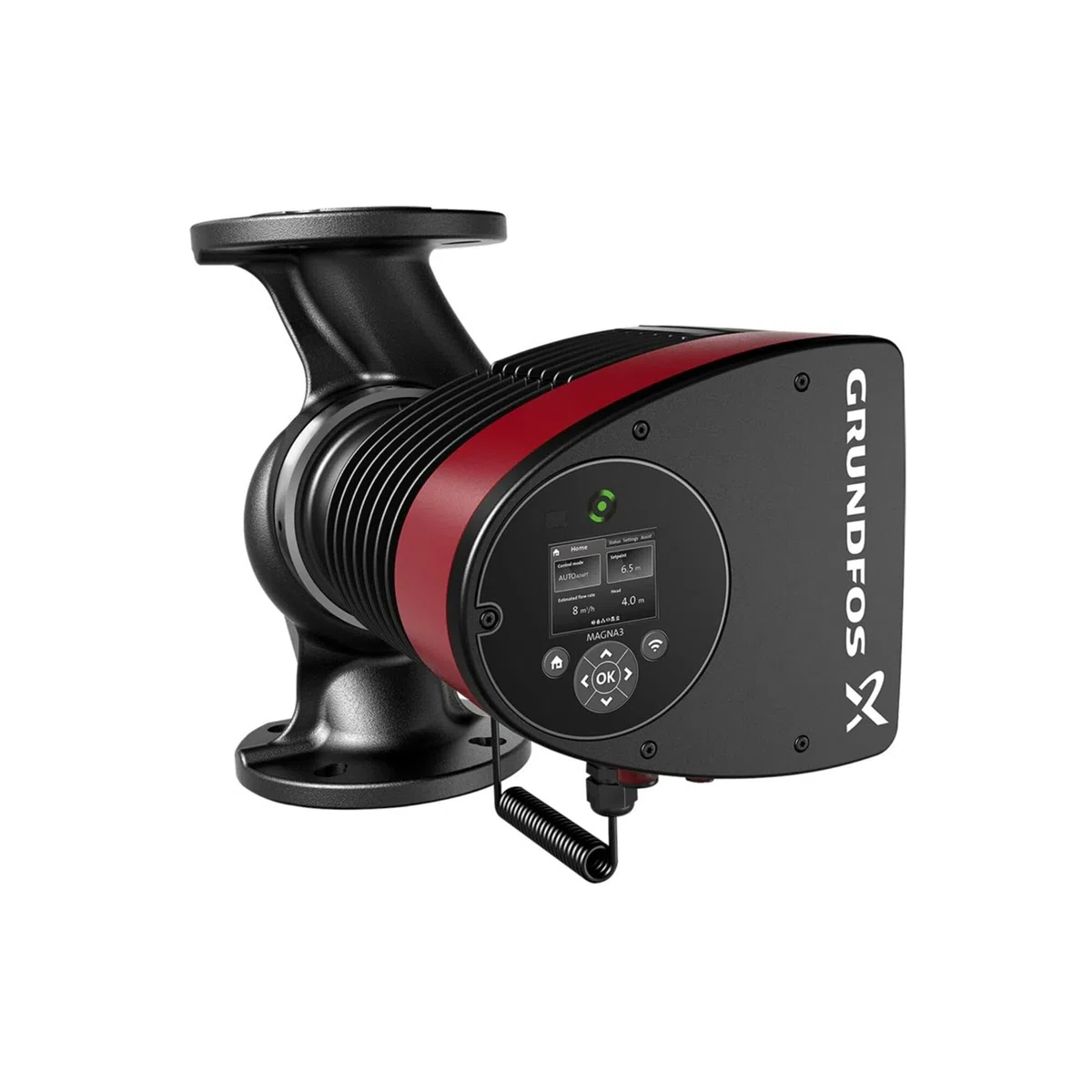 Grundfos Bomba de circulación de calefacción de Grundfos MAGNA3 F brida, 230 V, PN 6/10 tipo 50-120 F, DN 50, 280 mm