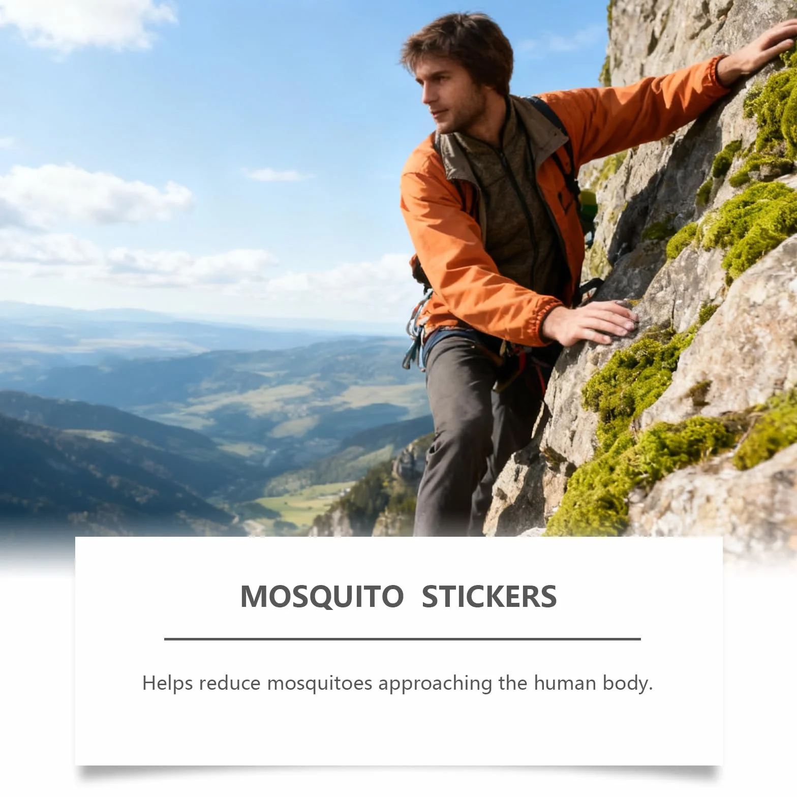Parche Repelente Mosquitos 78 PCS Previene Picaduras Acampar Aire Libre Adultos Niños