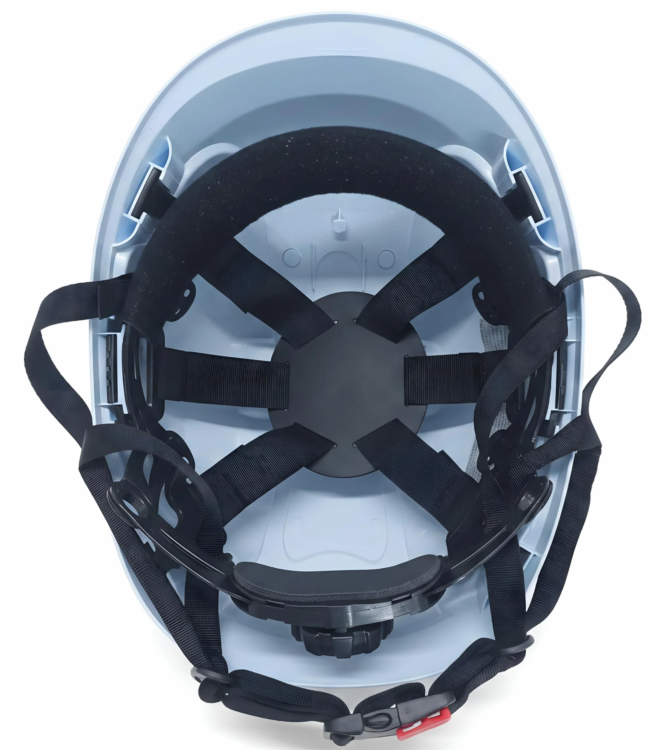 ALPINW - Casco de Seguridad para Trabajos en Altura - Ventilado con Rueda de Ajuste en Nuca - Máximo Confort: Arnés Interior 8 Puntos y Barboquejo - Certificado EN 397