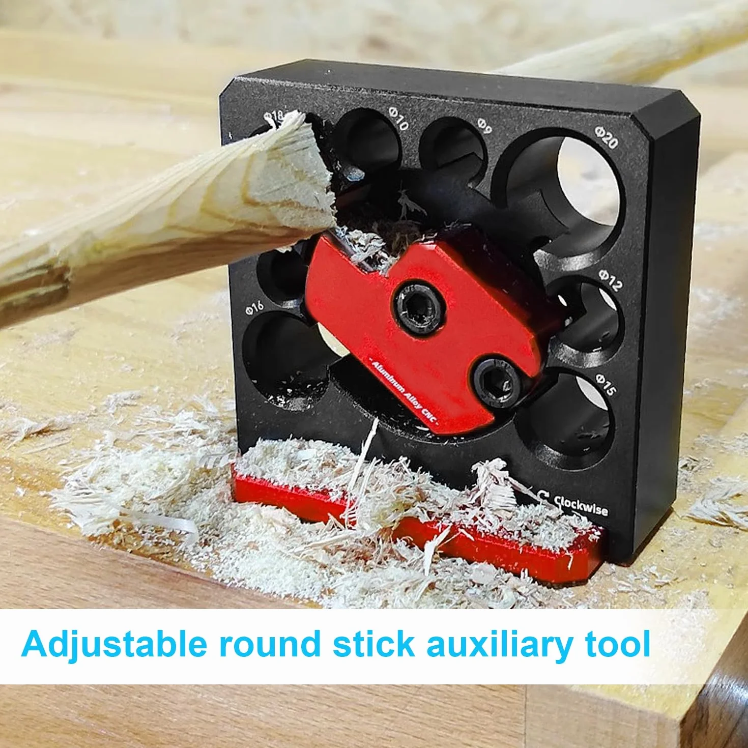 Plantilla Ajustable para Hacer Clavijas, Kit de Plantilla para Hacer Clavijas, 8 Orificios Placa para Hacer Clavijas Ajustable, Fabricante de Clavijas Ajustable de 8 mm a 20 mm