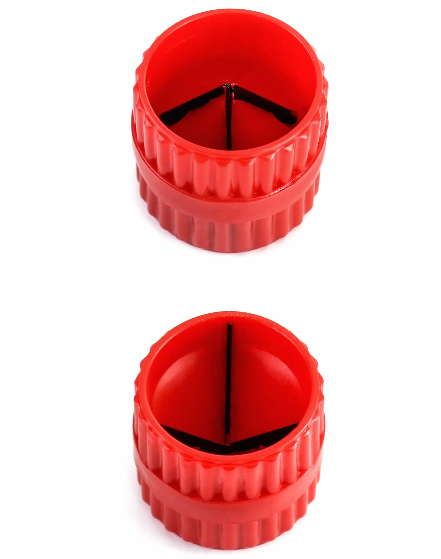 QWORK Juego limpiador escariador tubos cobre PVC acero flexible 2 limpiadores 2 escariadores