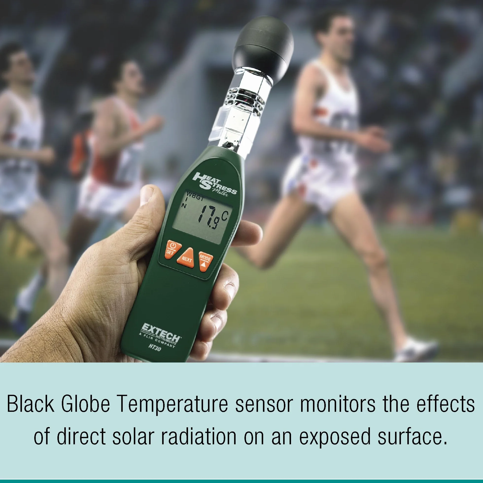 Extech HT30 Medidor de WBGT de estrés térmico
