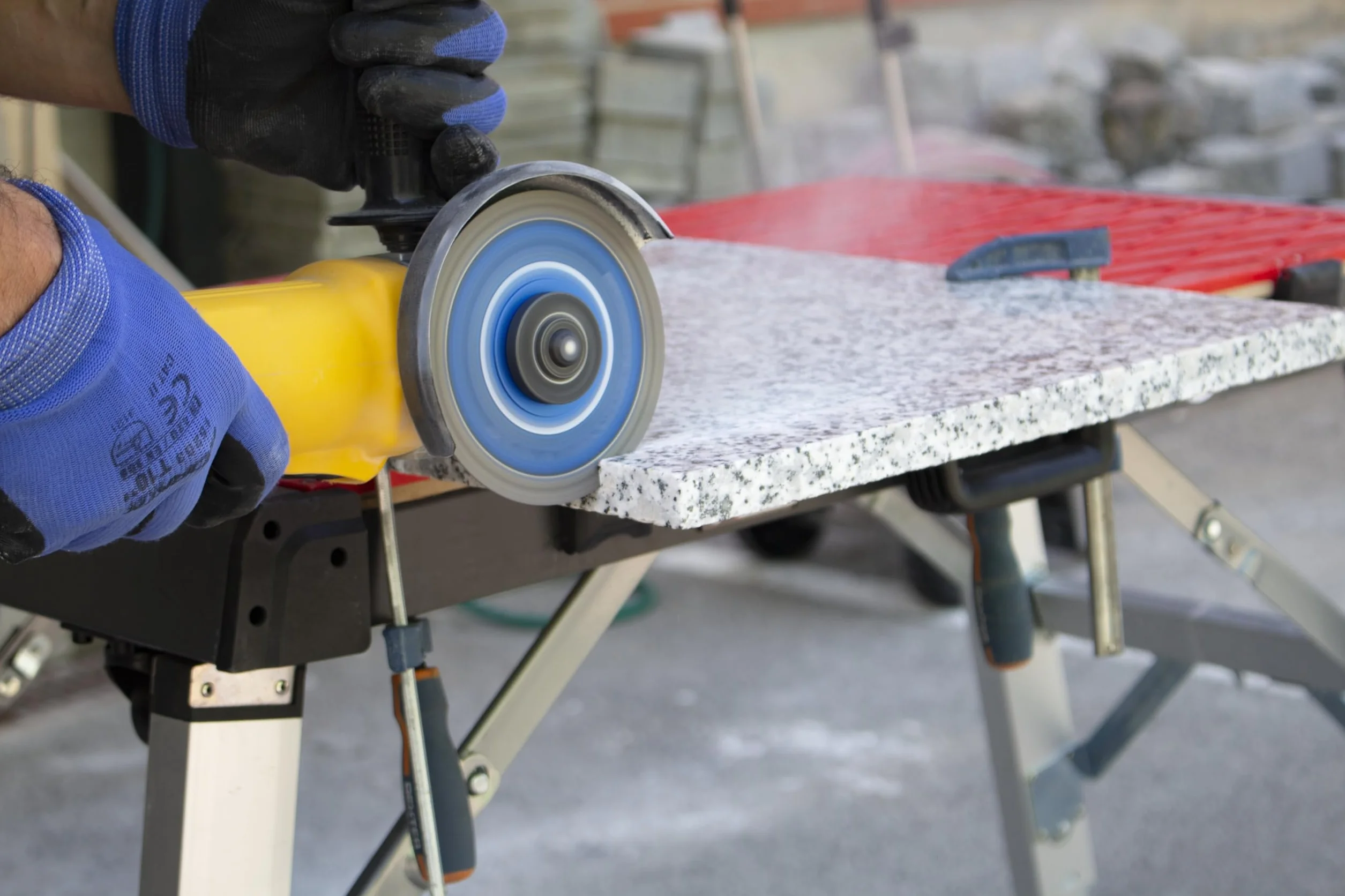 RUBI | Disco de Diamante para Porcelánico TURBO VIPER (TVA) | Disco para Amoladora de 125 mm para el Corte de Materiales con Espesores de >20 mm | Solo para Corte Recto