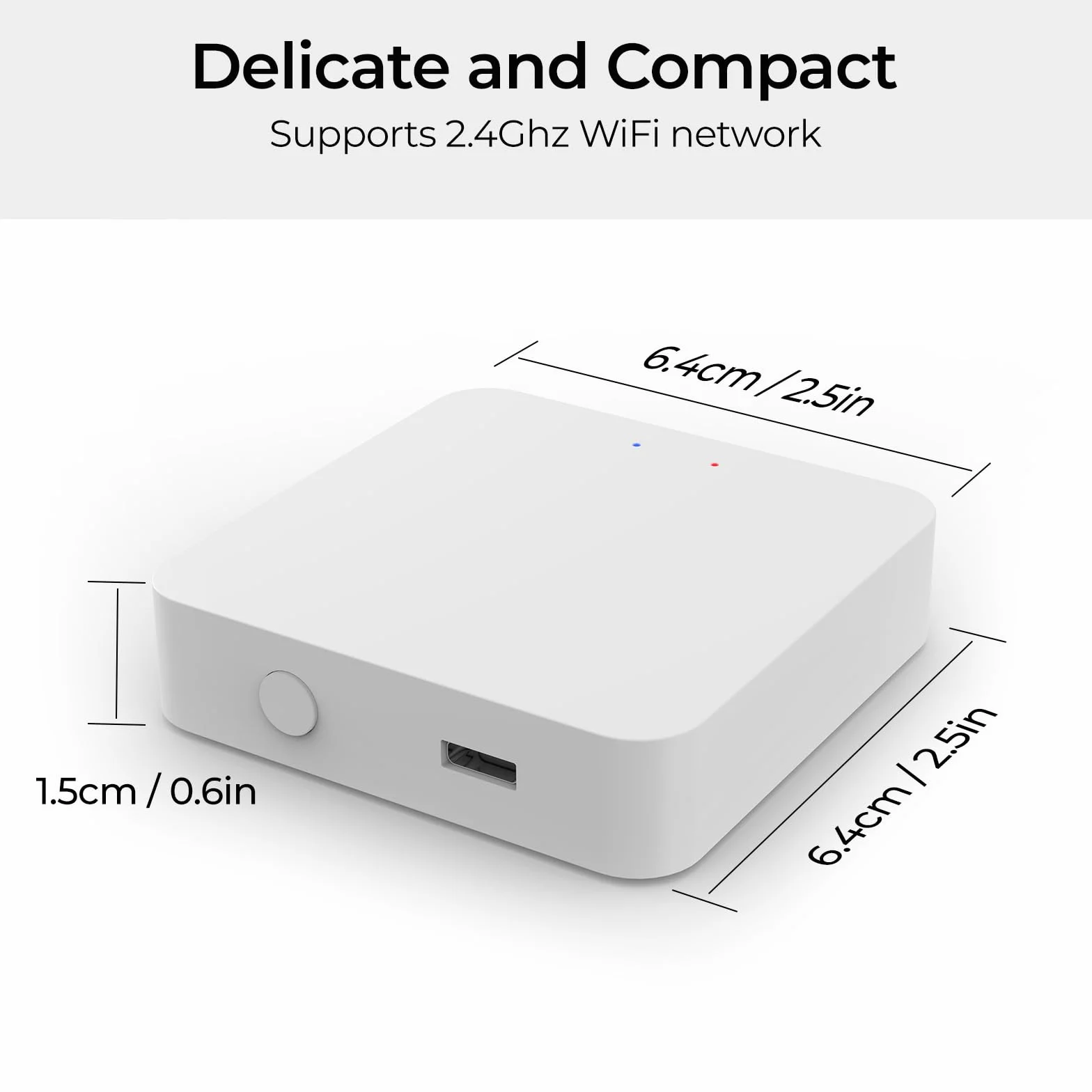 Zigbee Hub WiFi Bluetooth Dual Mode Gateway Smart Life Tuya App Temperatura Humedad Sensor Válvula Termostática
