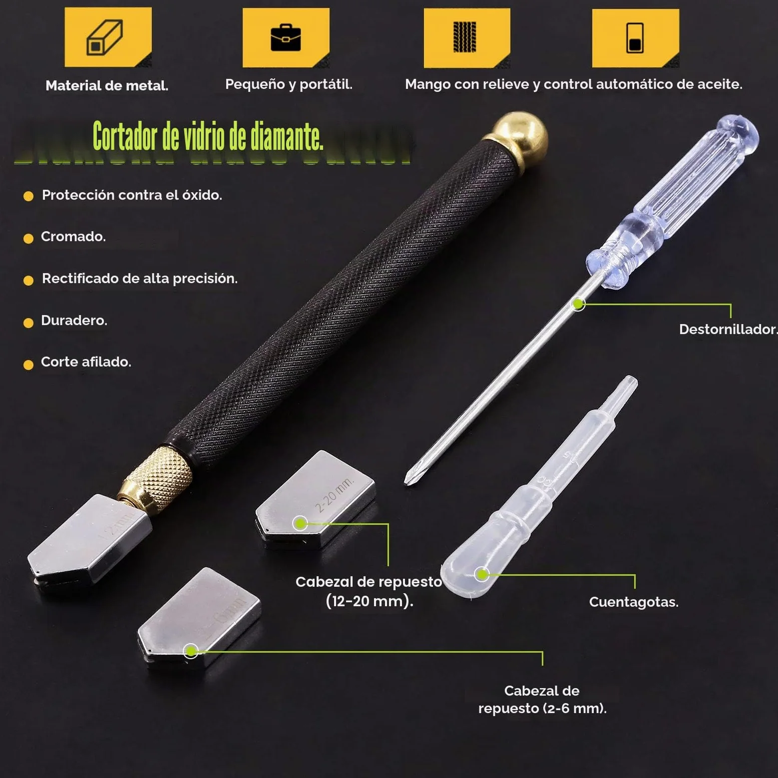 Keadic 3 herramientas de corte de vidrio, alicates rompedores, alicates de rotura de vidrio, herramienta de corte de vidrio resistente con punta de goma para azulejos de mosaico