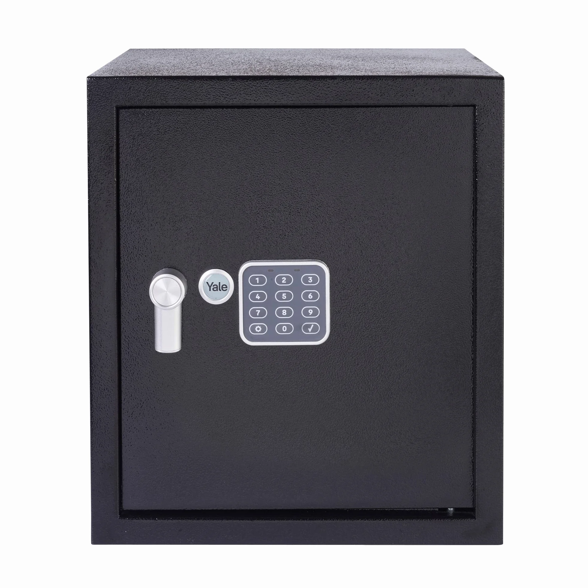 Yale YSV/390/DB2 Caja Fuerte de Mueble Serie Value Grande Negra, Acceso con Pin Digital, Cerradura Electrónica