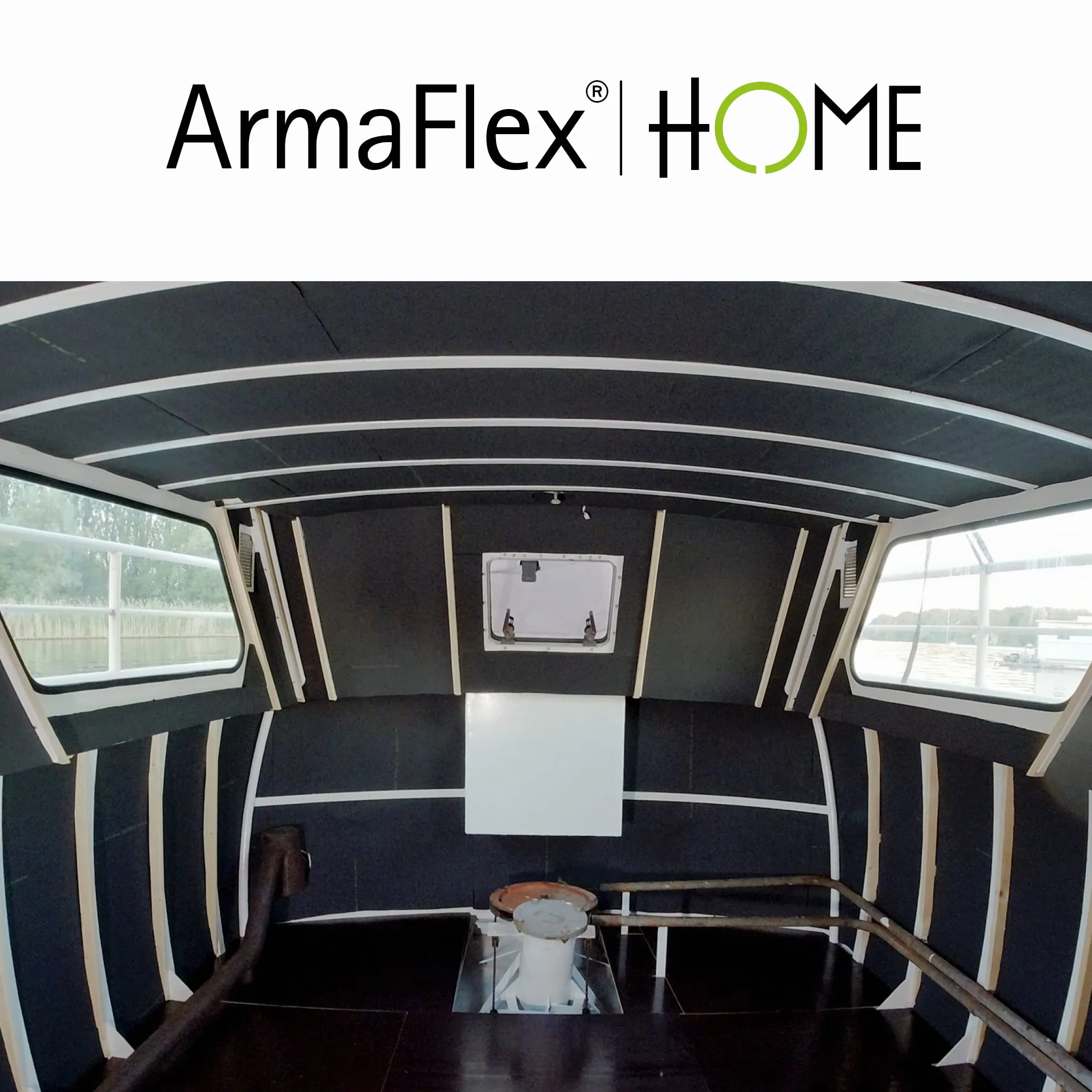 ArmaFlex HOME Insulation Rollo autoadhesivo negro 19 mm x 6 m2