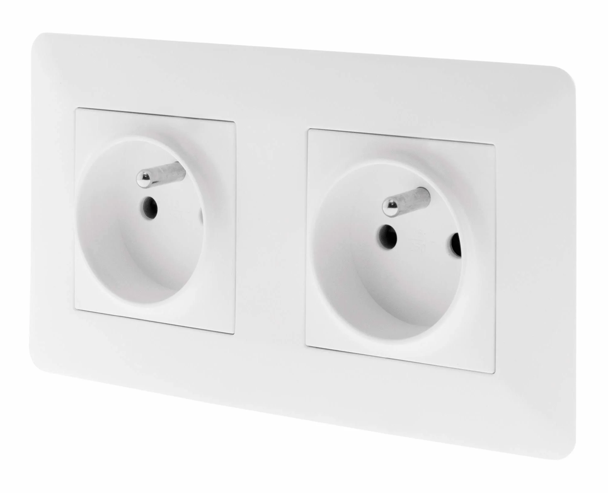 Zenitech - Toma Doble 16A Blanca - Artezo
