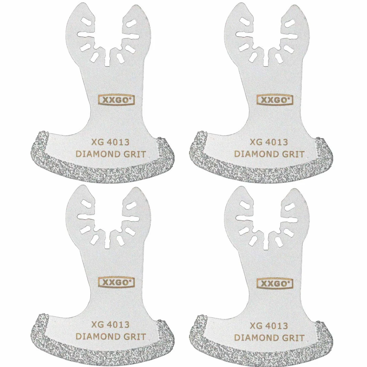 XXGO XG4001S - Cuchillas oscilantes para juntas de diamante (4 unidades)
