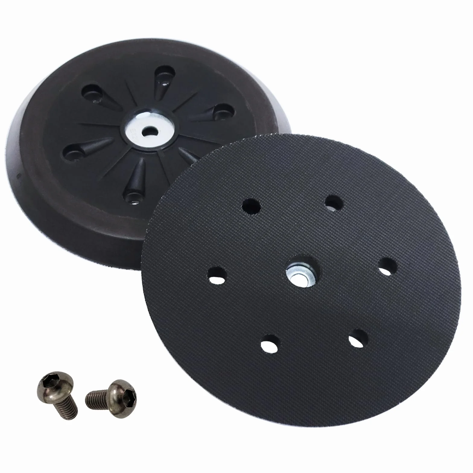 Soporte de gancho 2x 150mm 6 agujeros compatible con dewalt d26410 compatible con metabo SX e 425 XL SX e 450 Duo sxe 450 turbotec Sander