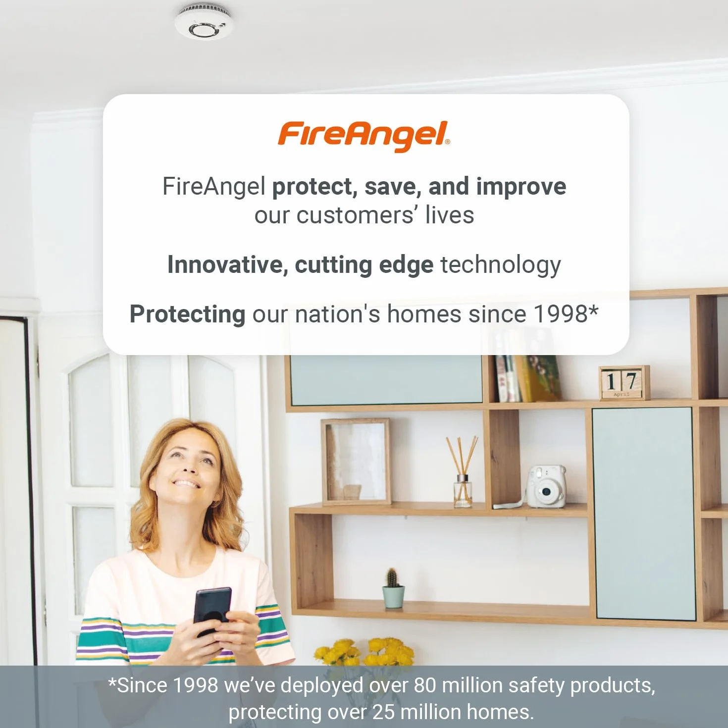 FireAngel FA6720-R Detector de Calor para Cocina con batería sellada de 10 años Blanco