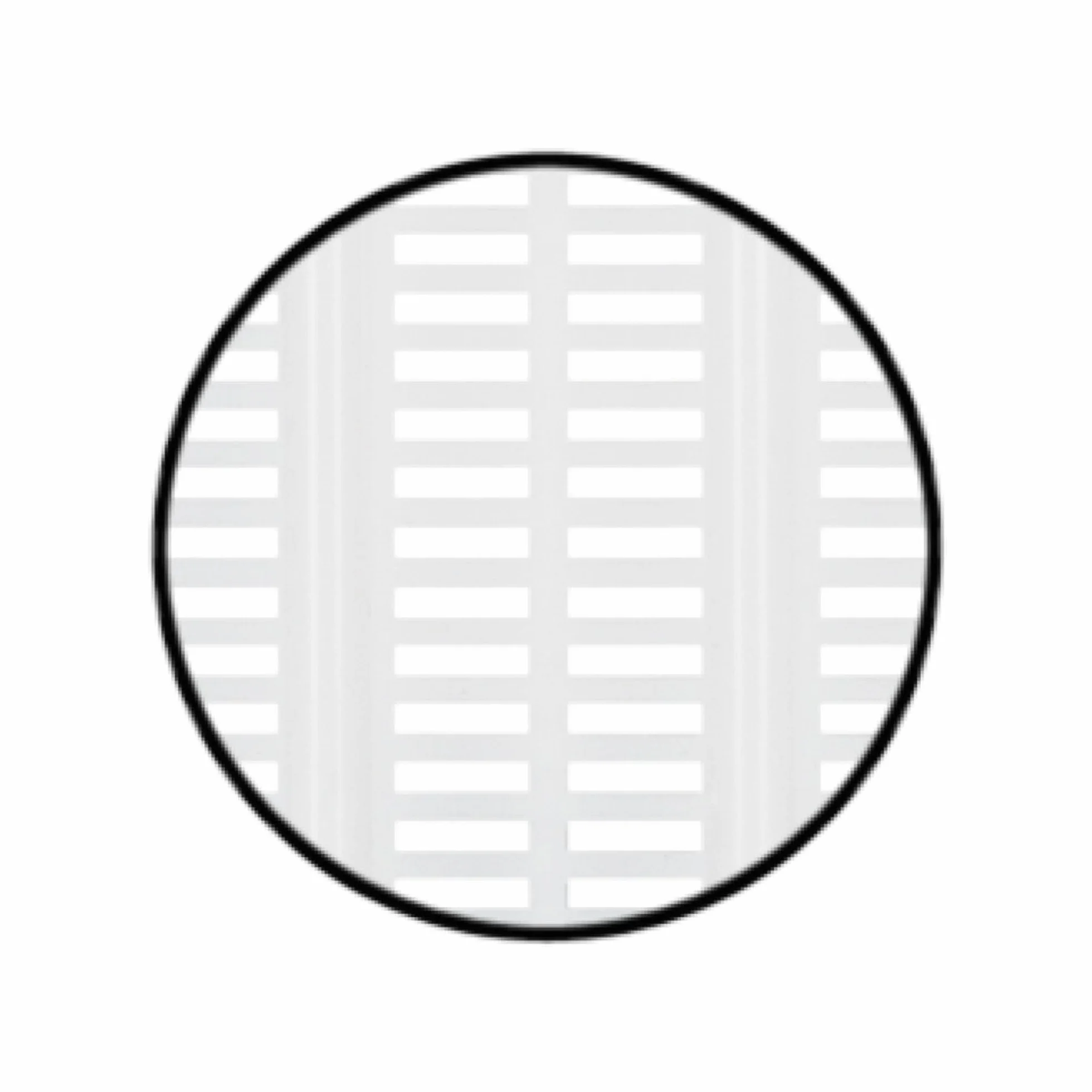 cyclingcolors 5x Rejilla de ventilación redonda 44 mm Diámetro total 49 mm de plástico Orificio Gabinete Armario Cocina, Blanco