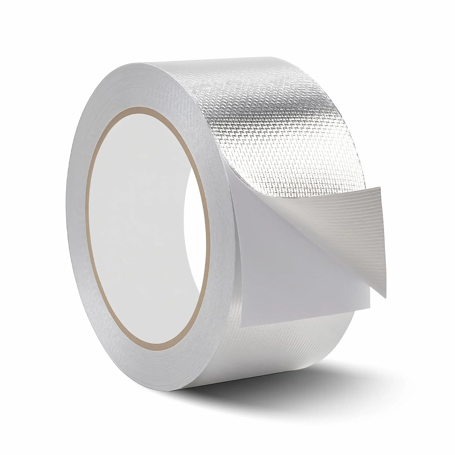 Cinta adhesiva de aluminio de 50 mm x 20 m para altas temperaturas, cinta de sellado metálica de aluminio, aislante y barrera de vapor para lavavajillas, encimeras y canalones
