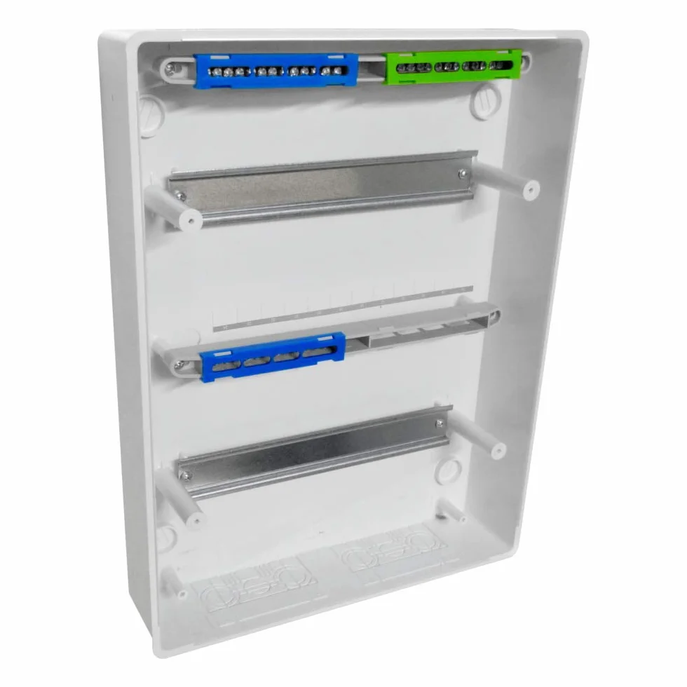 Caja de distribución con candado RH 24/Z IP65 feuchtra umvert eiler 24 módulos Respaldo aparente RH24/Z 36.25 4095