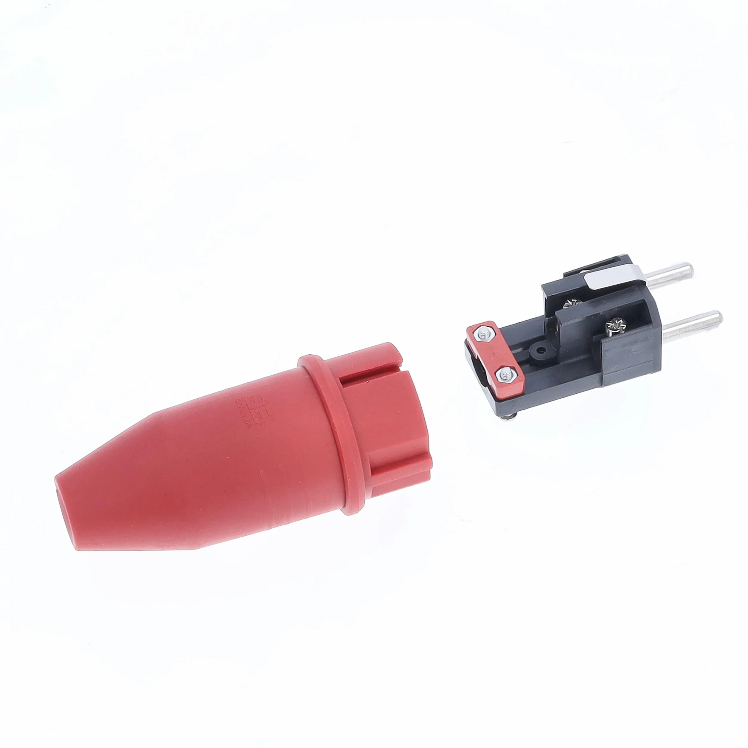 Schwabe Enchufe de contacto de protección 230V/16A IP44 rojo 2,5 mm²
