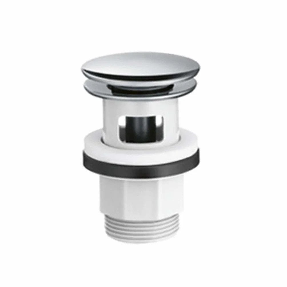 Hansgrohe 50105000 vaciador Push-Open para lavabo y bidé, cromo